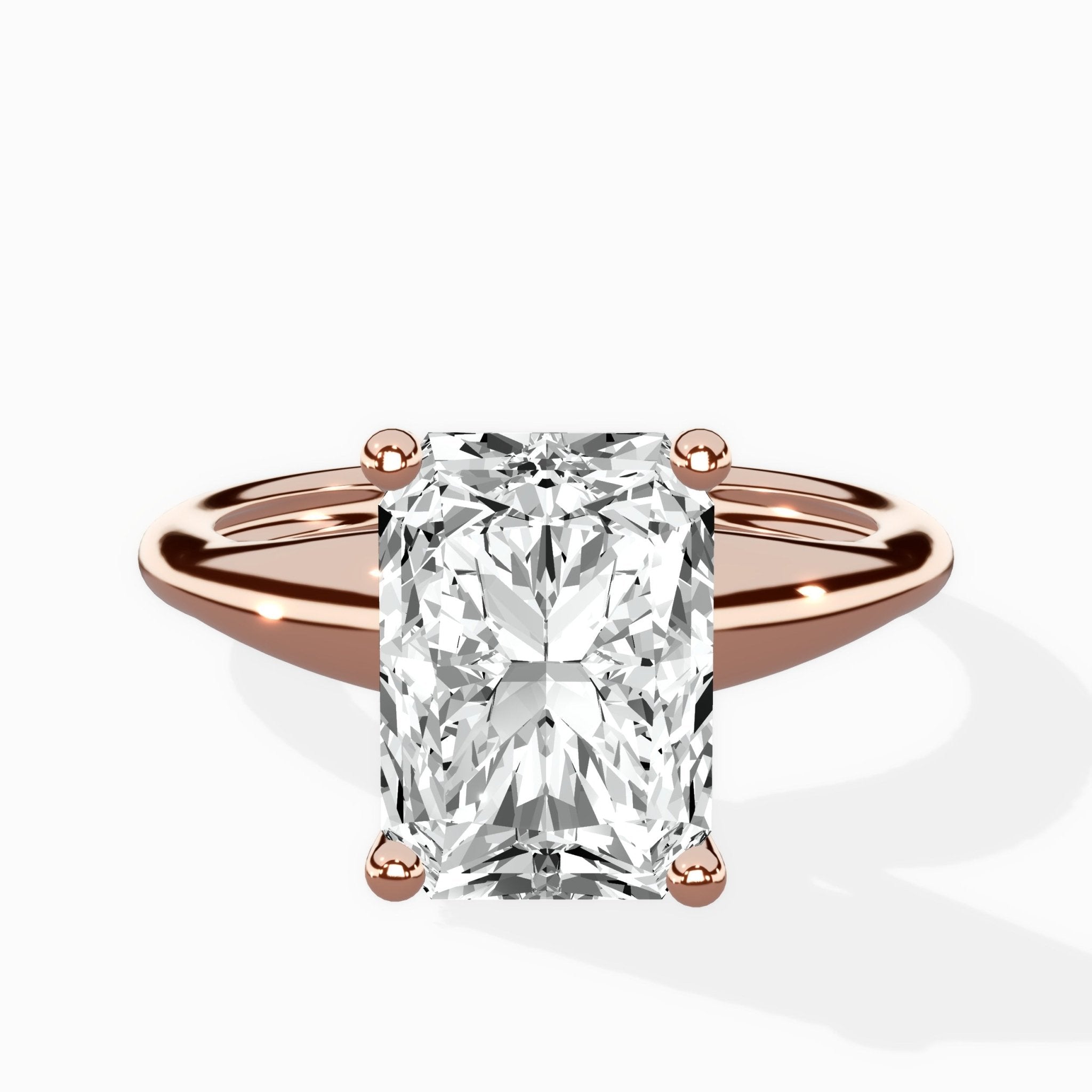 Classic Four Prong Solitaire Ring Engagement Ring - The Better Diamonds