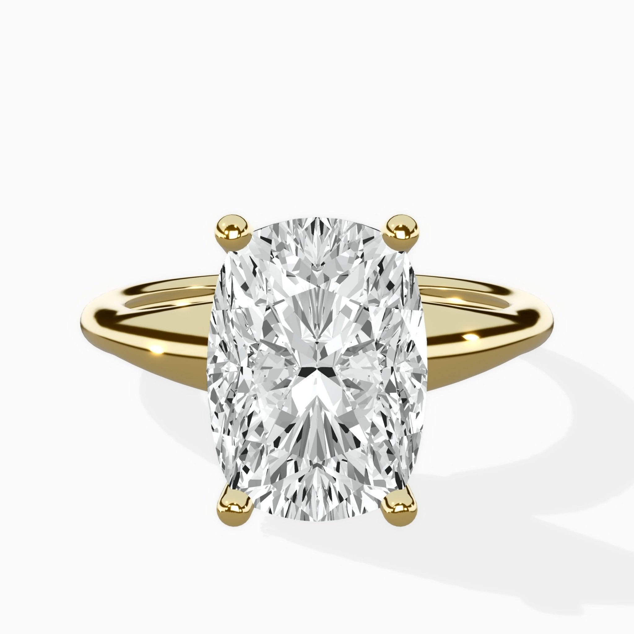 Classic Four Prong Solitaire Ring Engagement Ring - The Better Diamonds