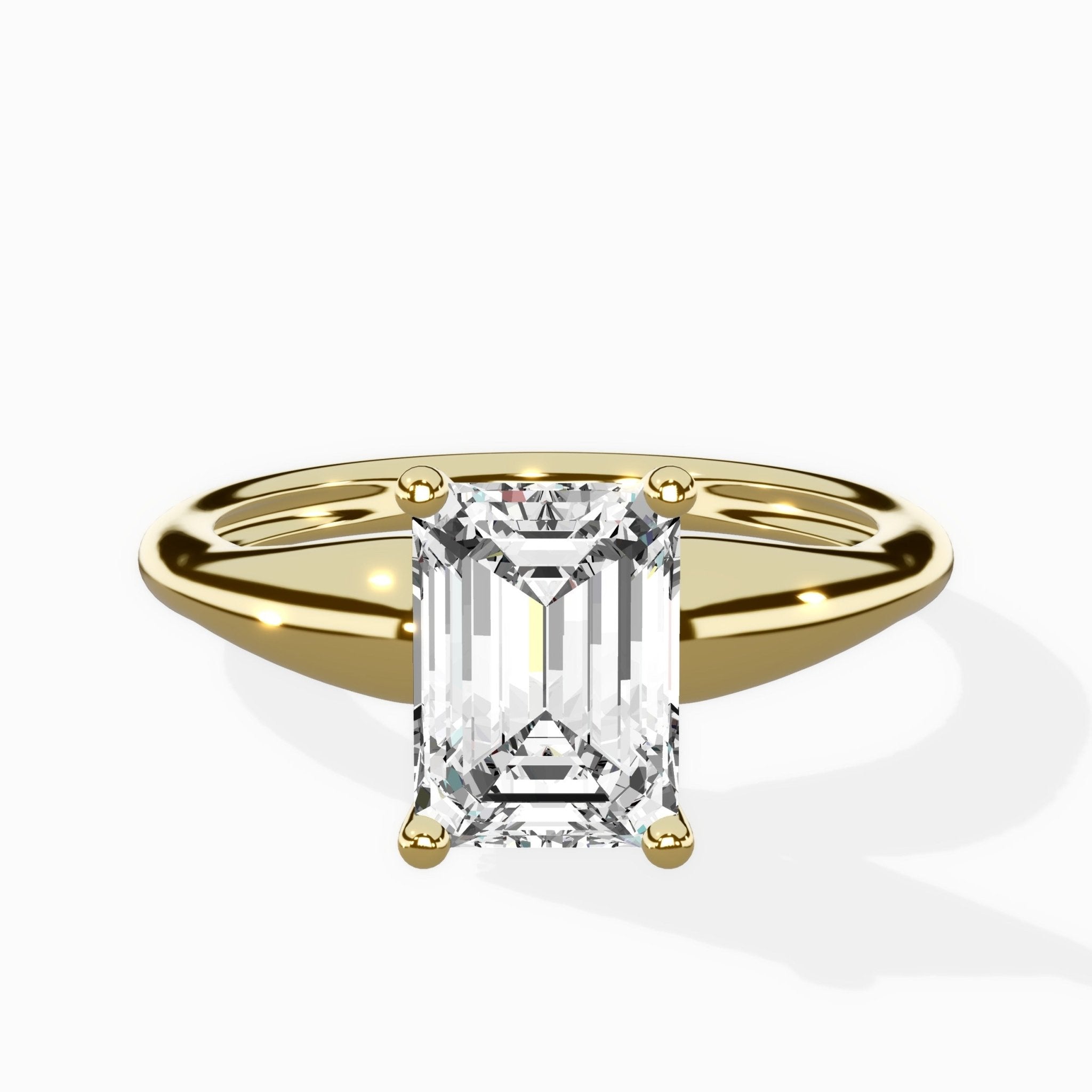 Classic Four Prong Solitaire Ring Engagement Ring - The Better Diamonds