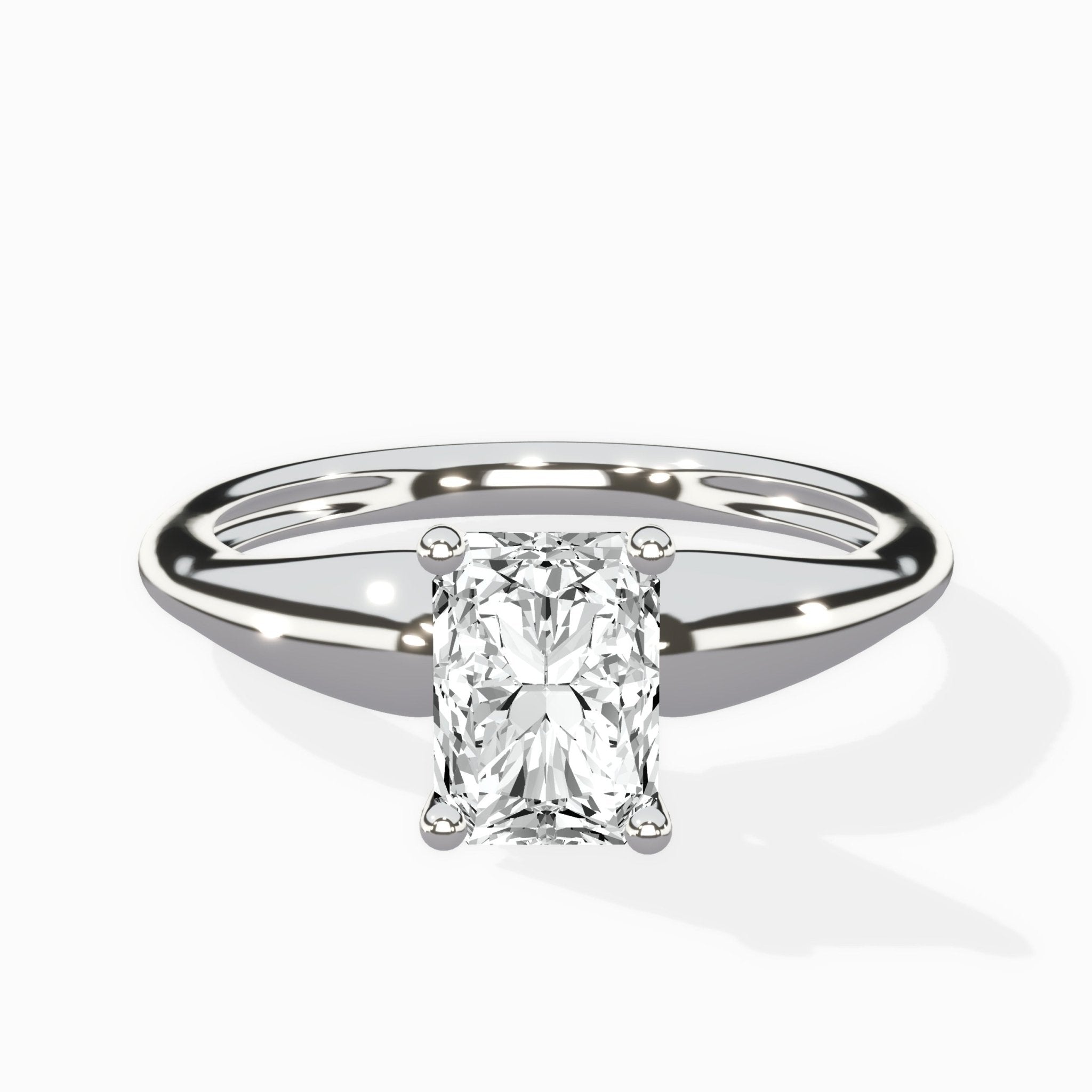 Classic Four Prong Solitaire Ring Engagement Ring - The Better Diamonds