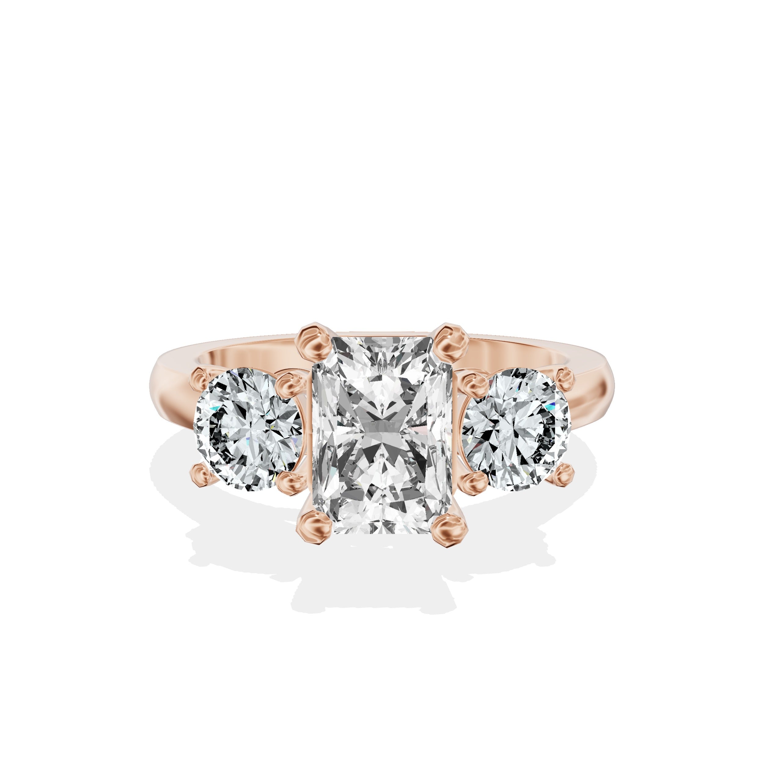 Signature Three Stone Engagement Ring