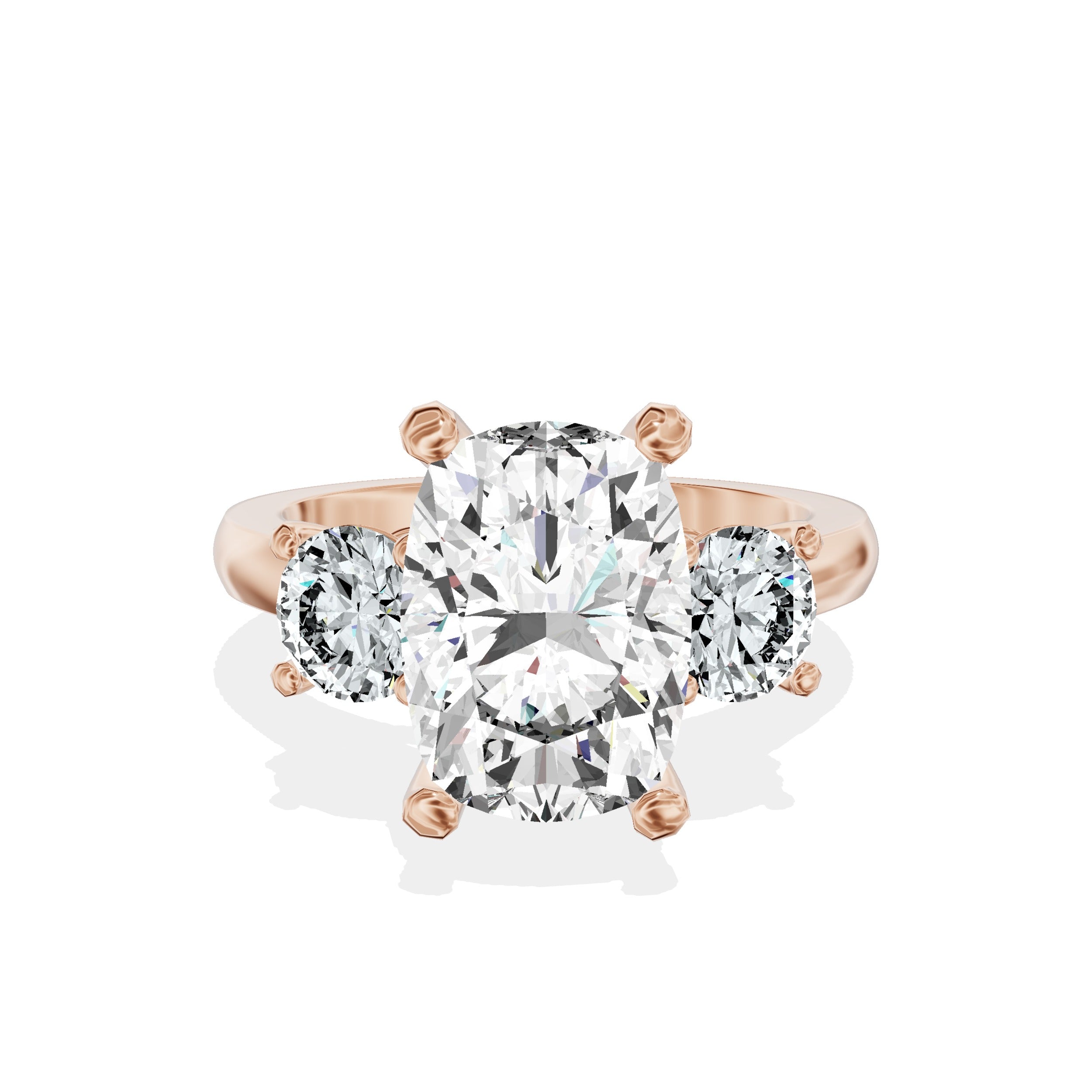 Signature Three Stone Engagement Ring