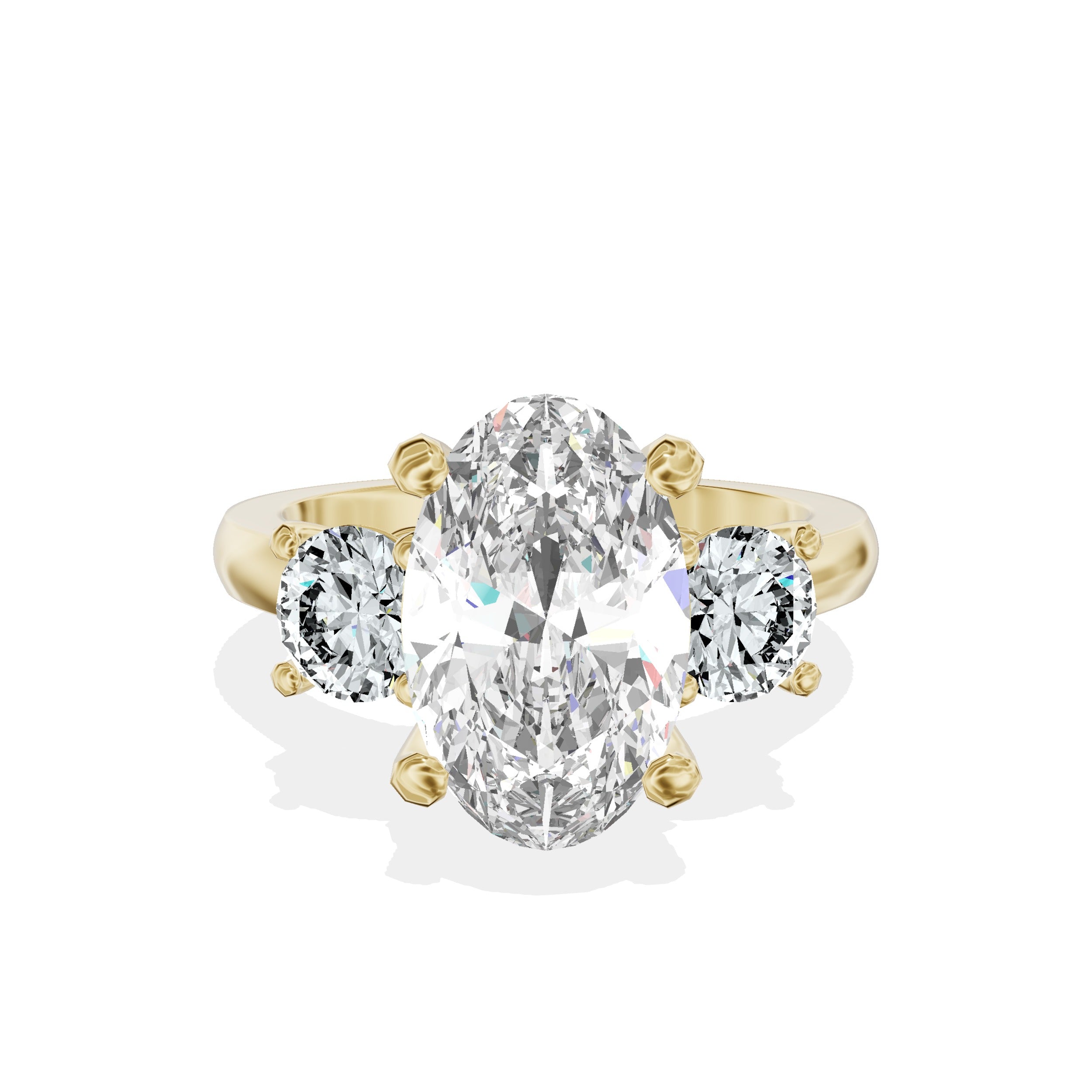 Signature Three Stone Engagement Ring