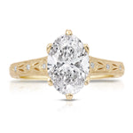 Classic Vintage Style Engagement Ring - The Better Diamonds