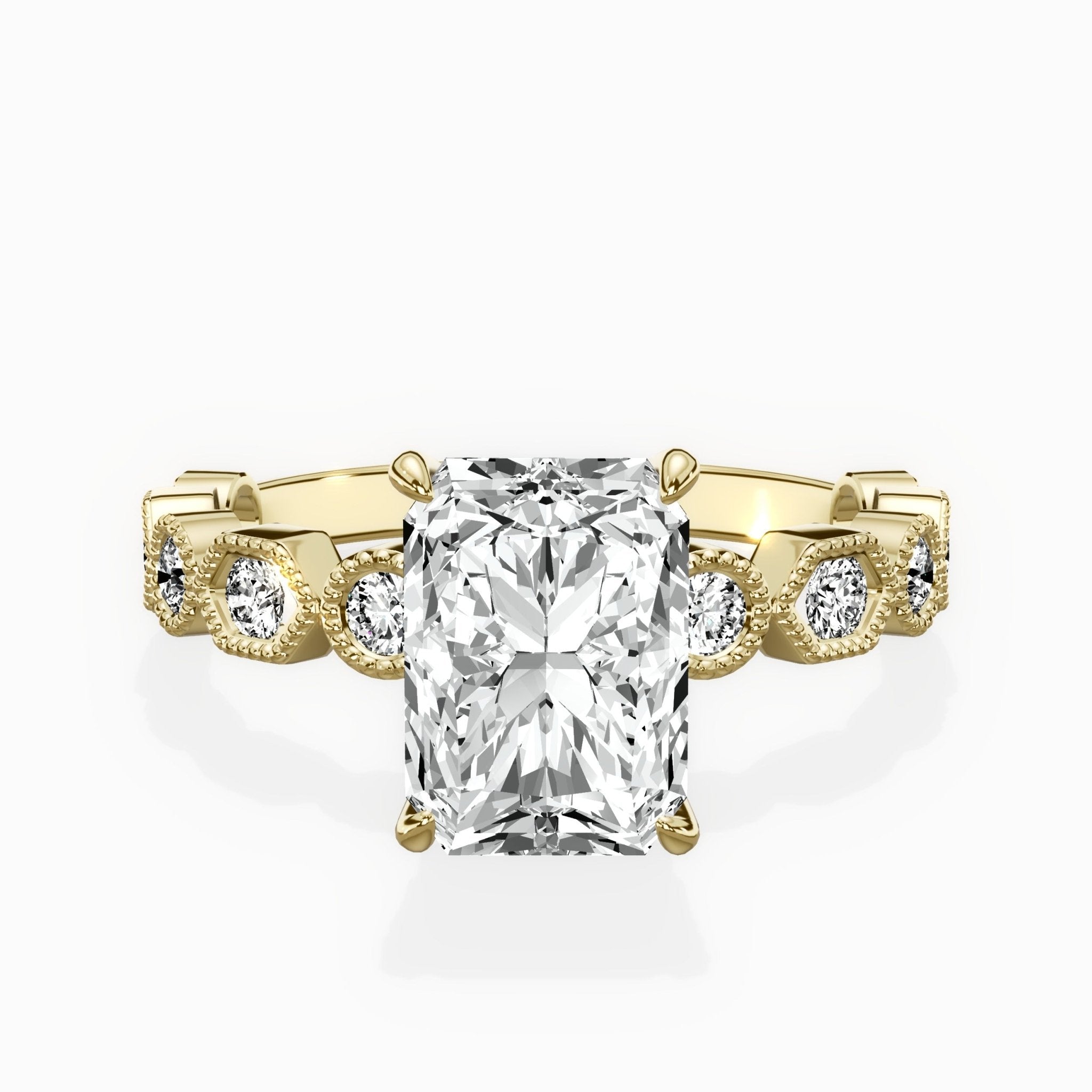 Devotion Vintage Style Engagement Ring - The Better Diamonds