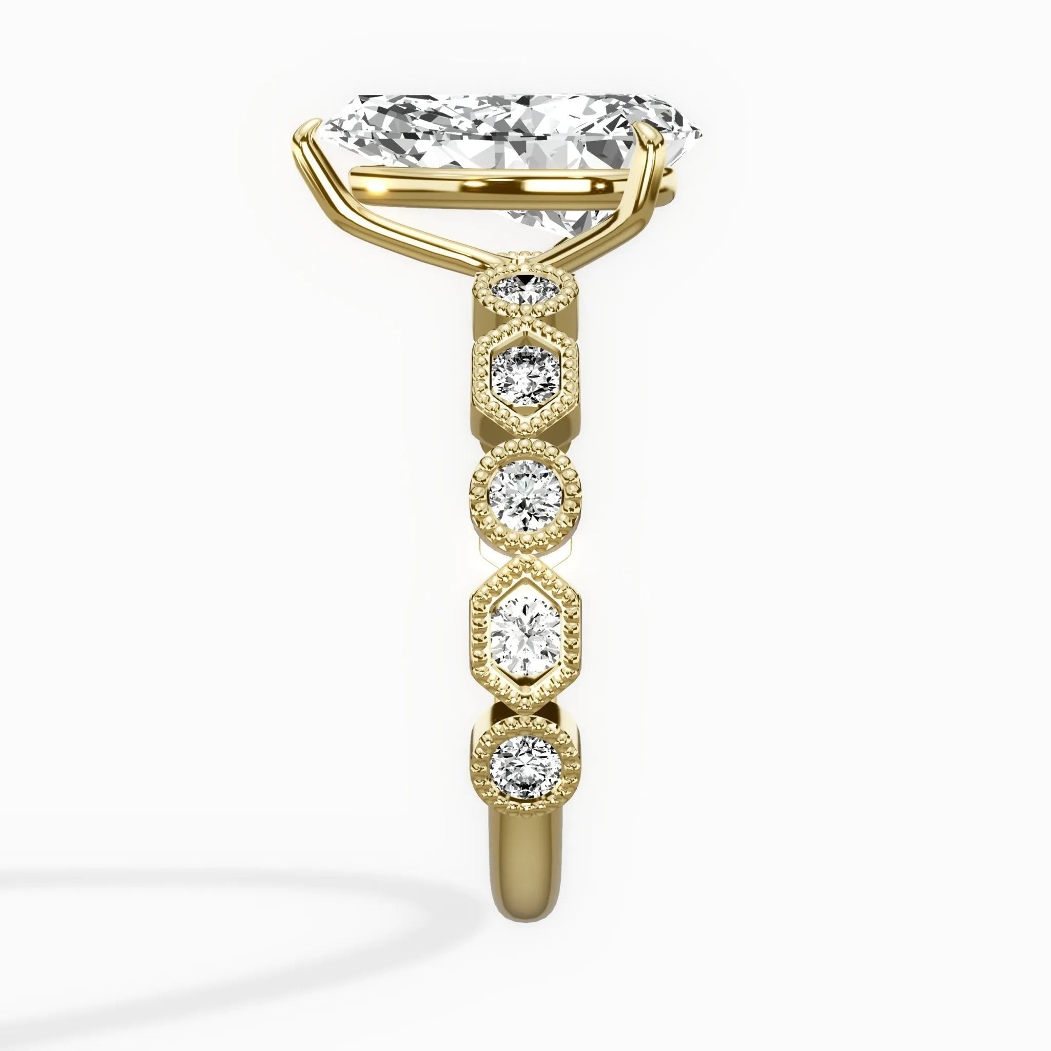 Devotion Vintage Style Engagement Ring - The Better Diamonds