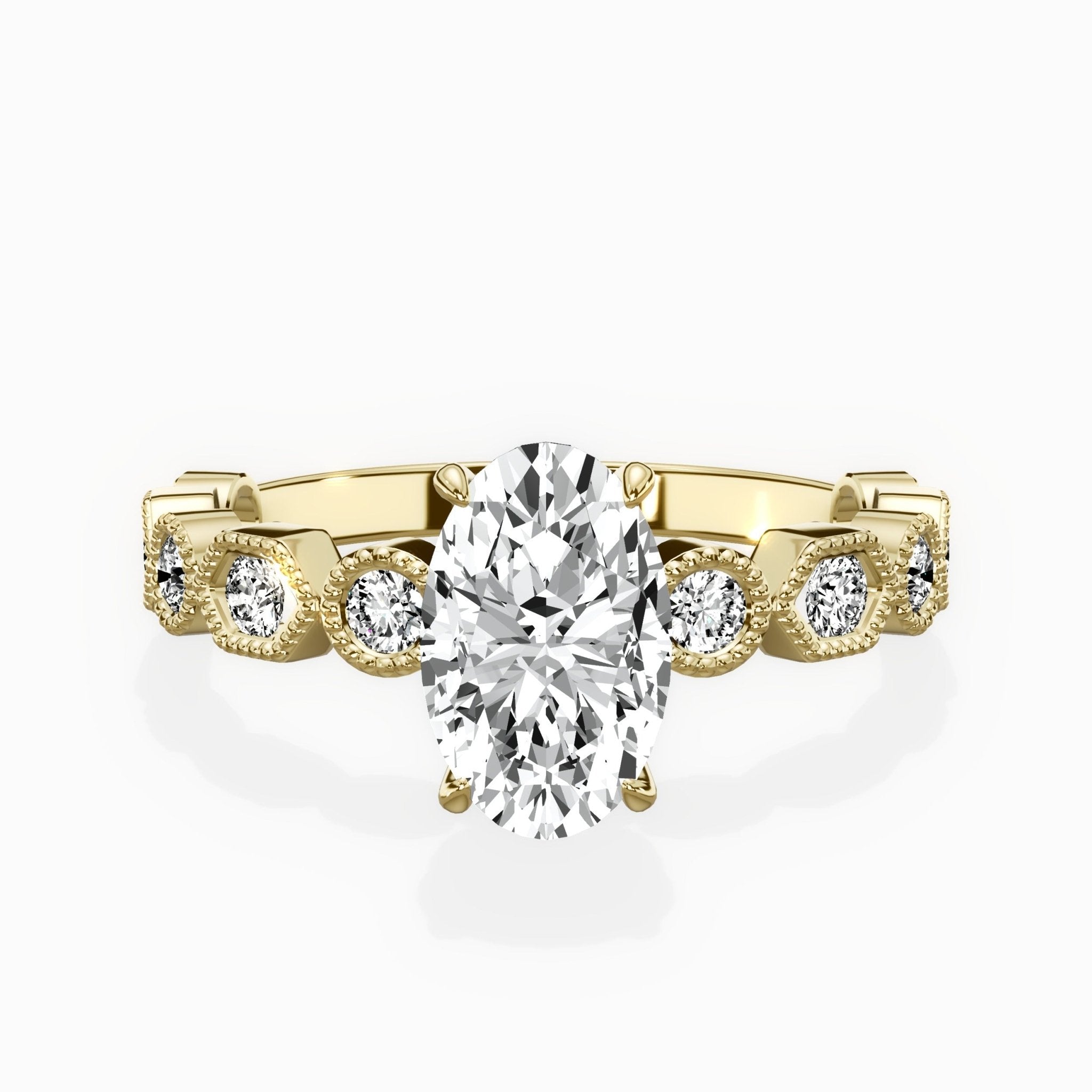 Devotion Vintage Style Engagement Ring - The Better Diamonds