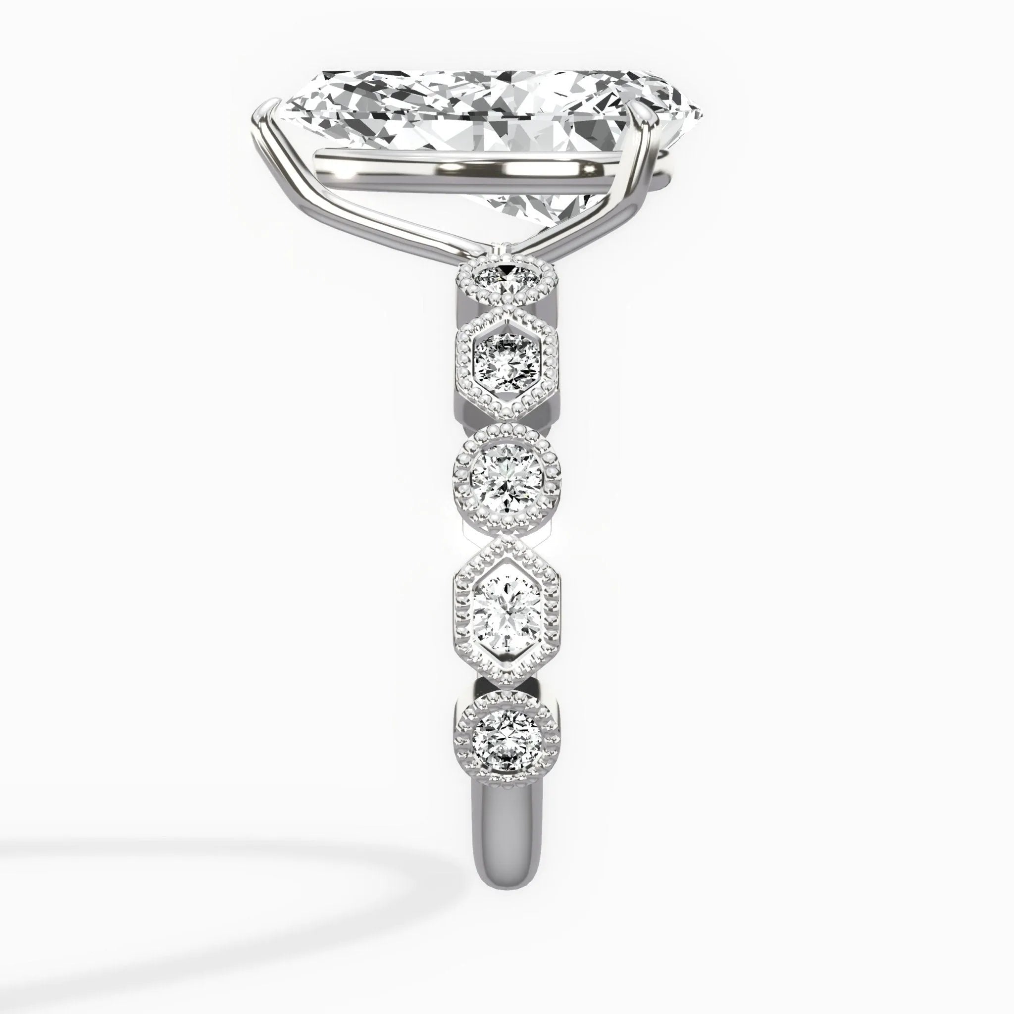 Devotion Vintage Style Engagement Ring - The Better Diamonds