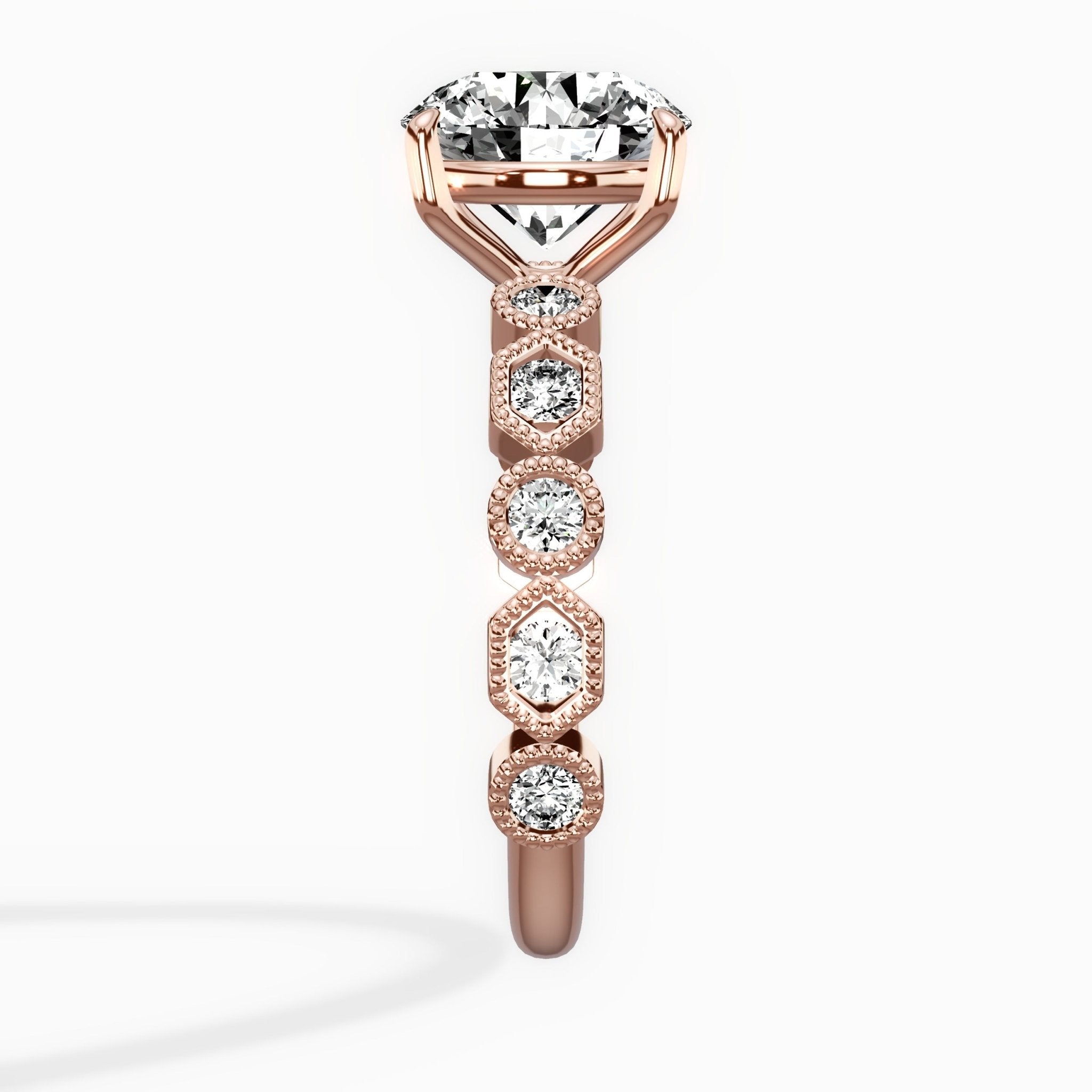 Devotion Vintage Style Engagement Ring - The Better Diamonds