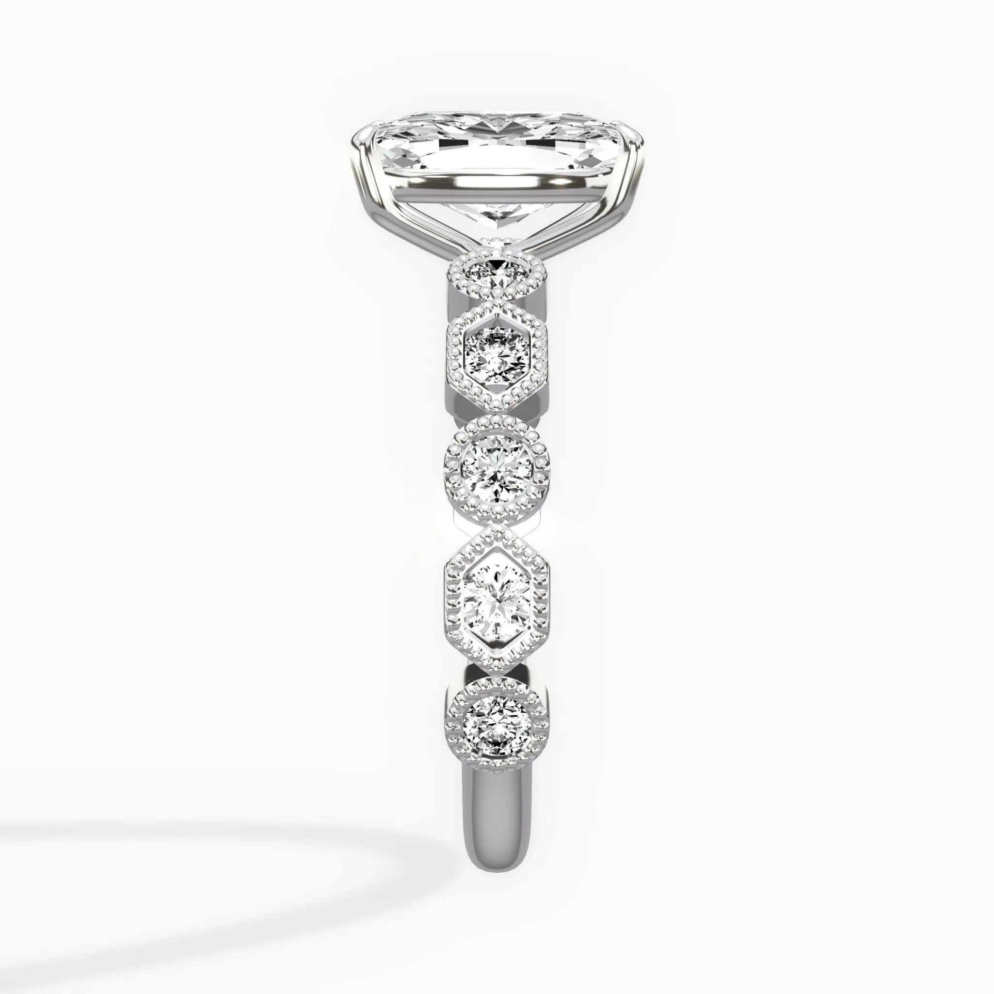 Devotion Vintage Style Engagement Ring - The Better Diamonds