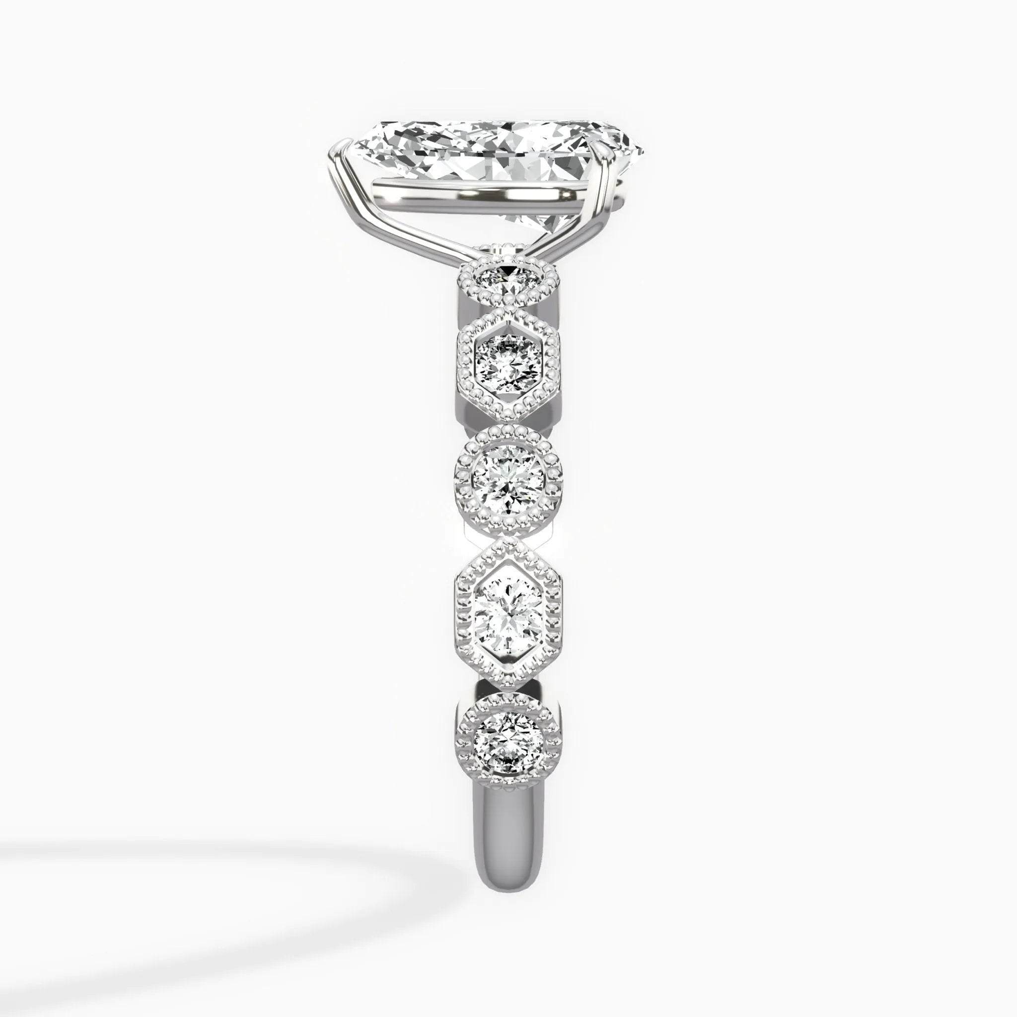 Devotion Vintage Style Engagement Ring - The Better Diamonds