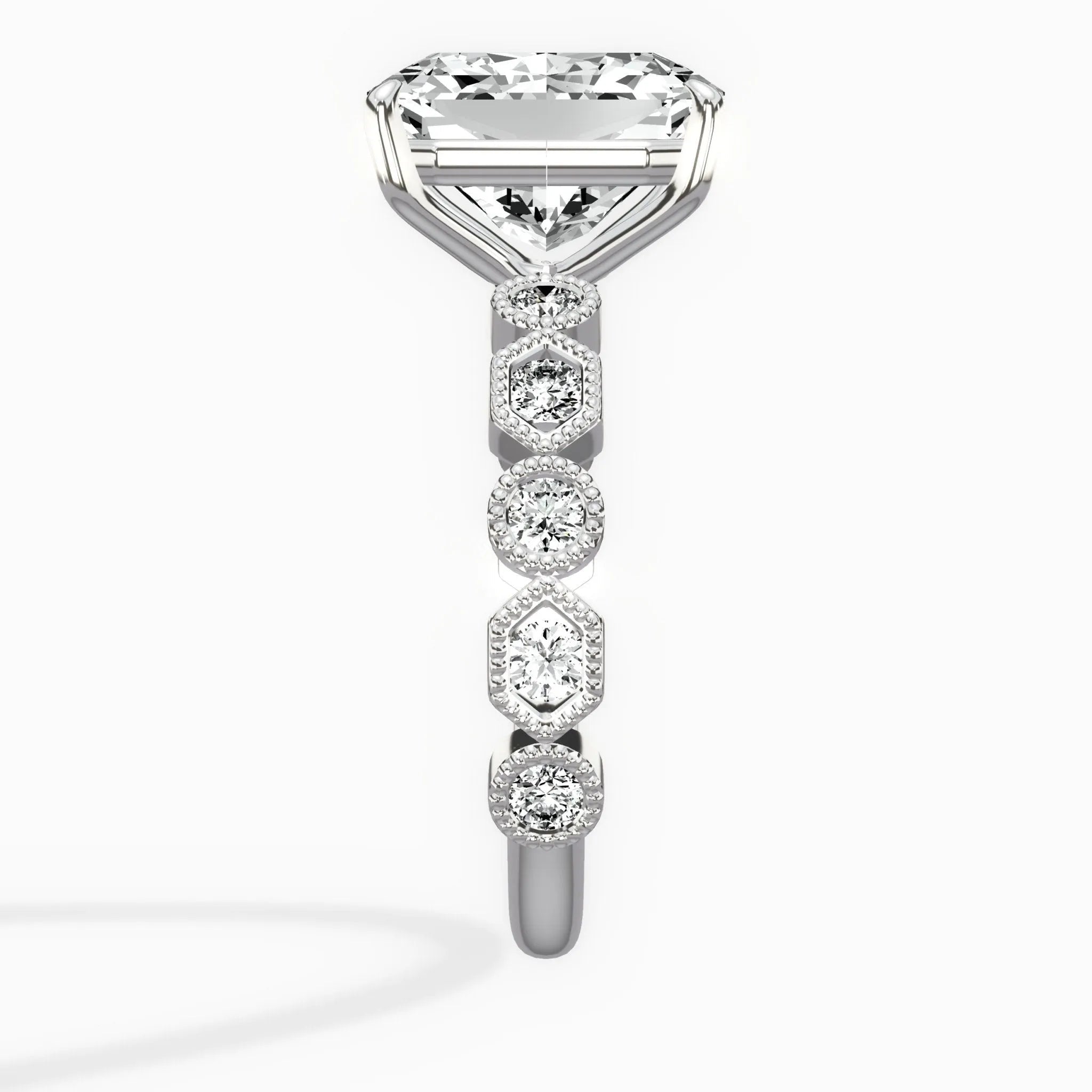 Devotion Vintage Style Engagement Ring - The Better Diamonds