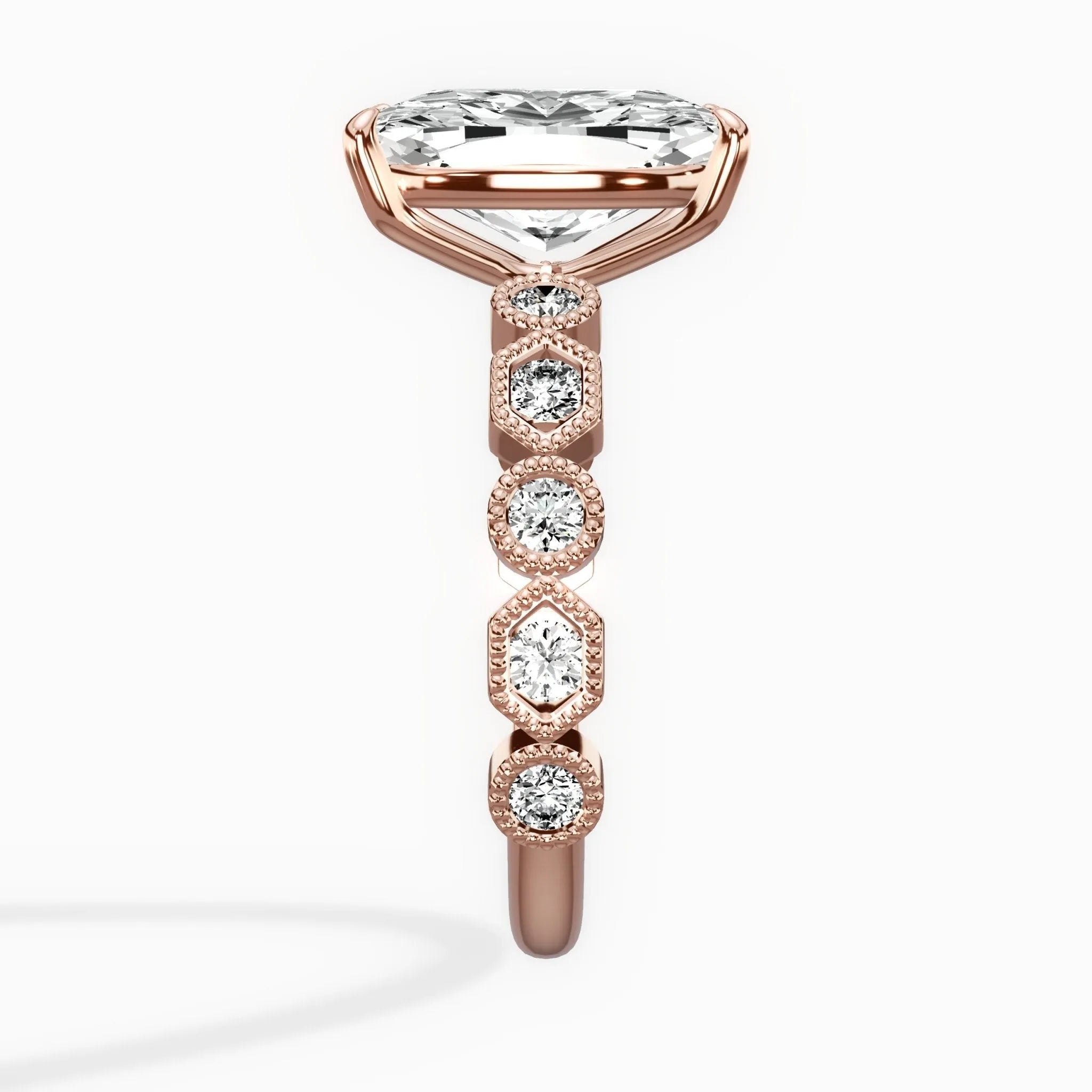 Devotion Vintage Style Engagement Ring - The Better Diamonds