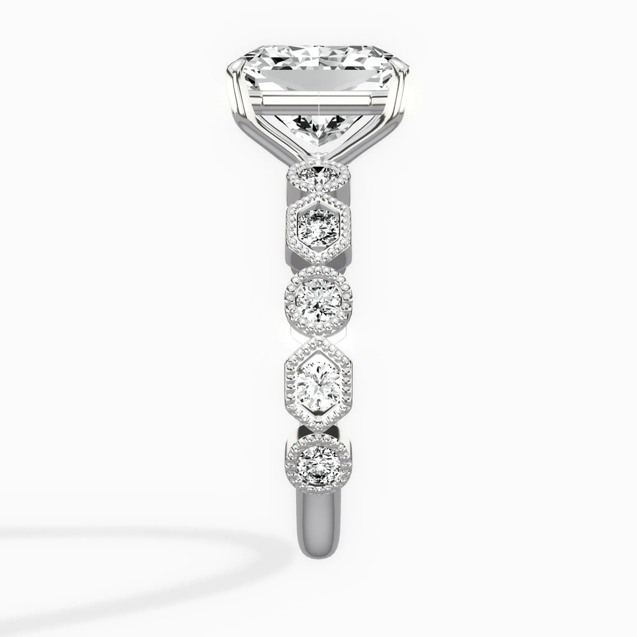 Devotion Vintage Style Engagement Ring - The Better Diamonds