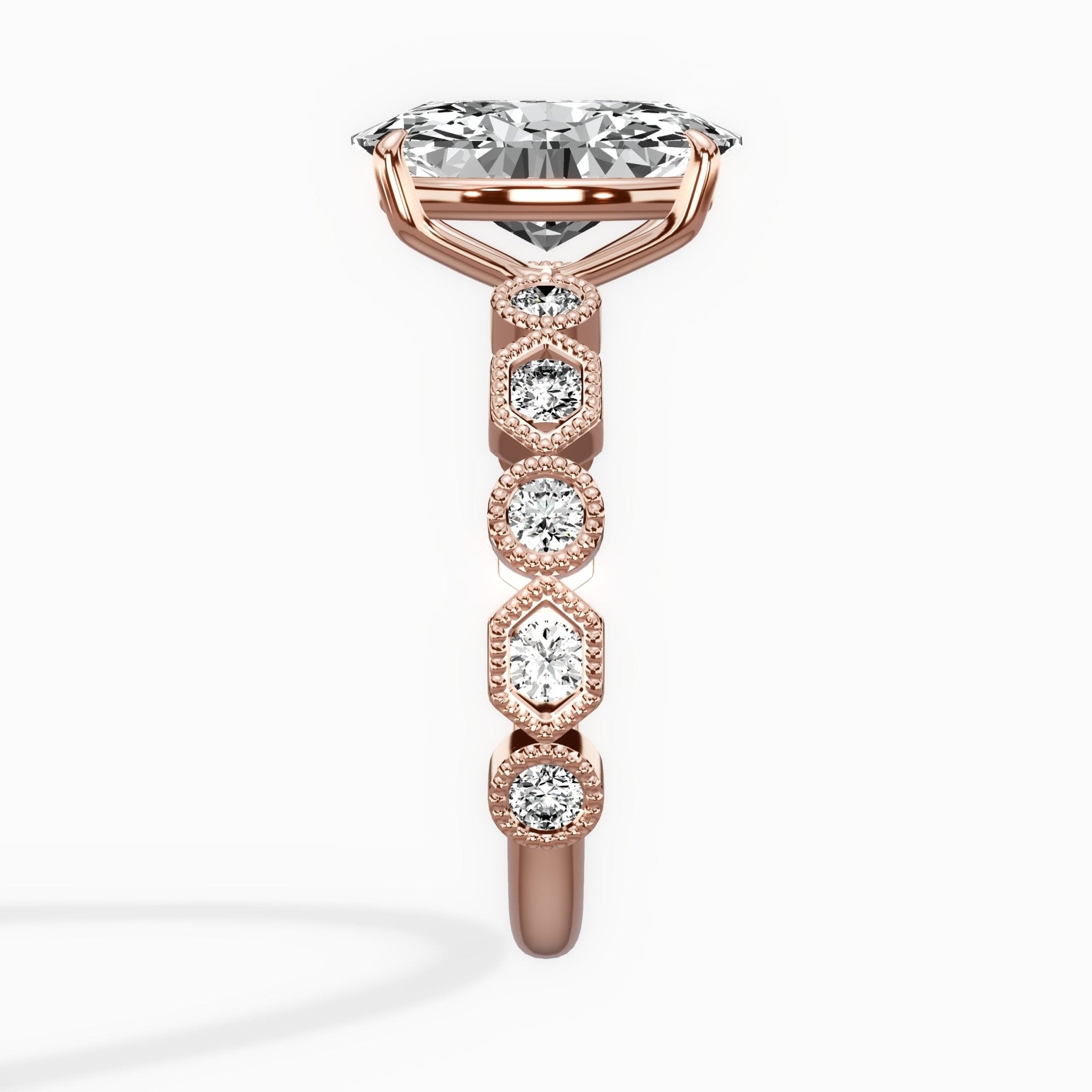 Devotion Vintage Style Engagement Ring - The Better Diamonds