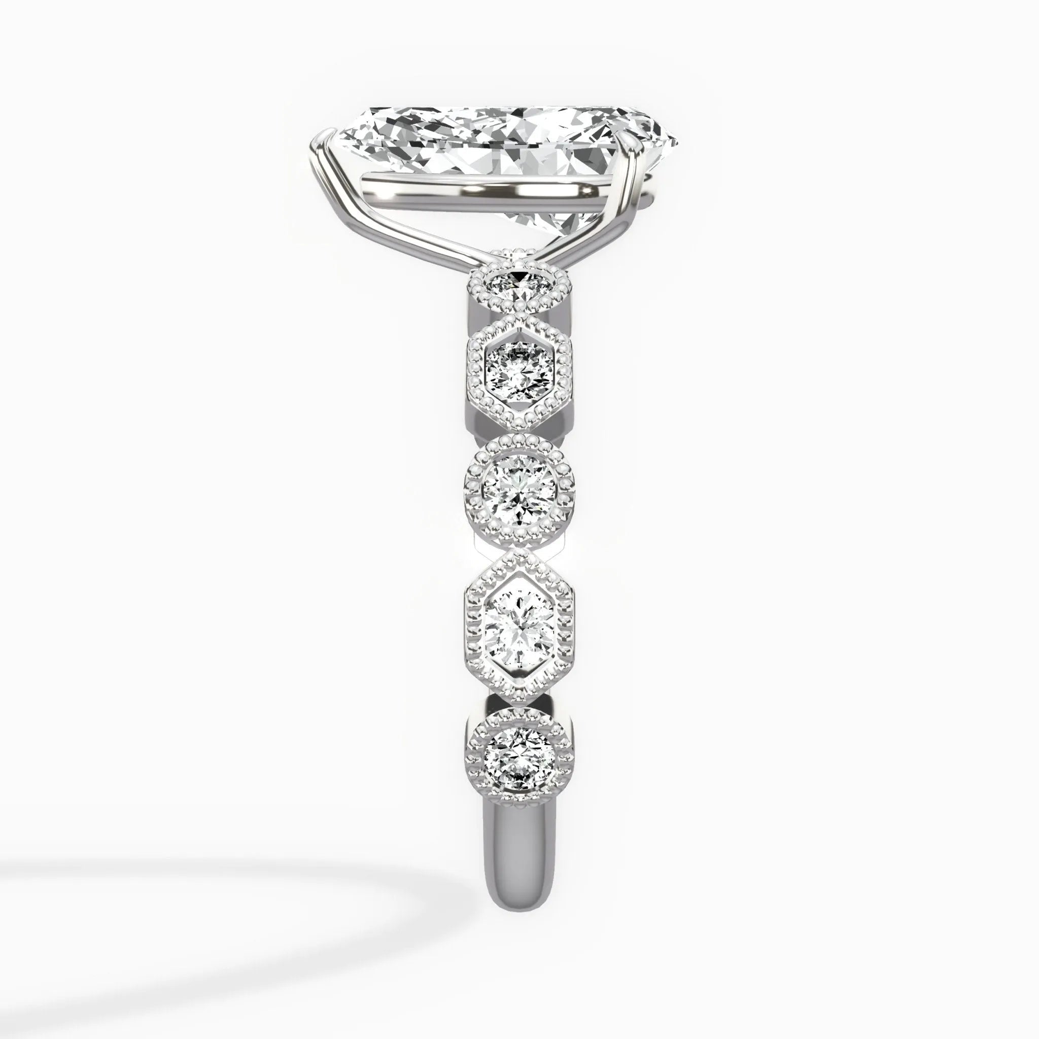 Devotion Vintage Style Engagement Ring - The Better Diamonds