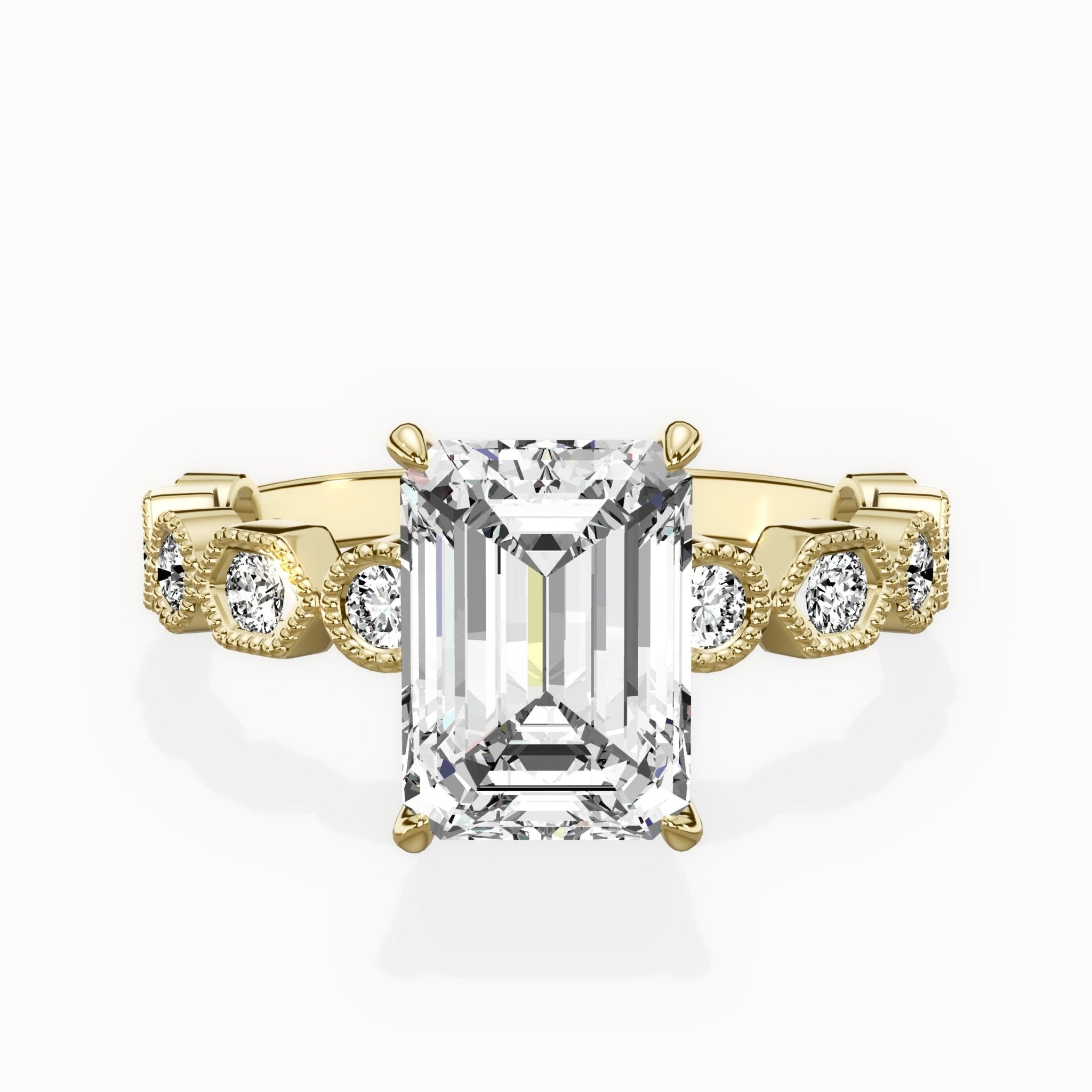 Devotion Vintage Style Engagement Ring - The Better Diamonds