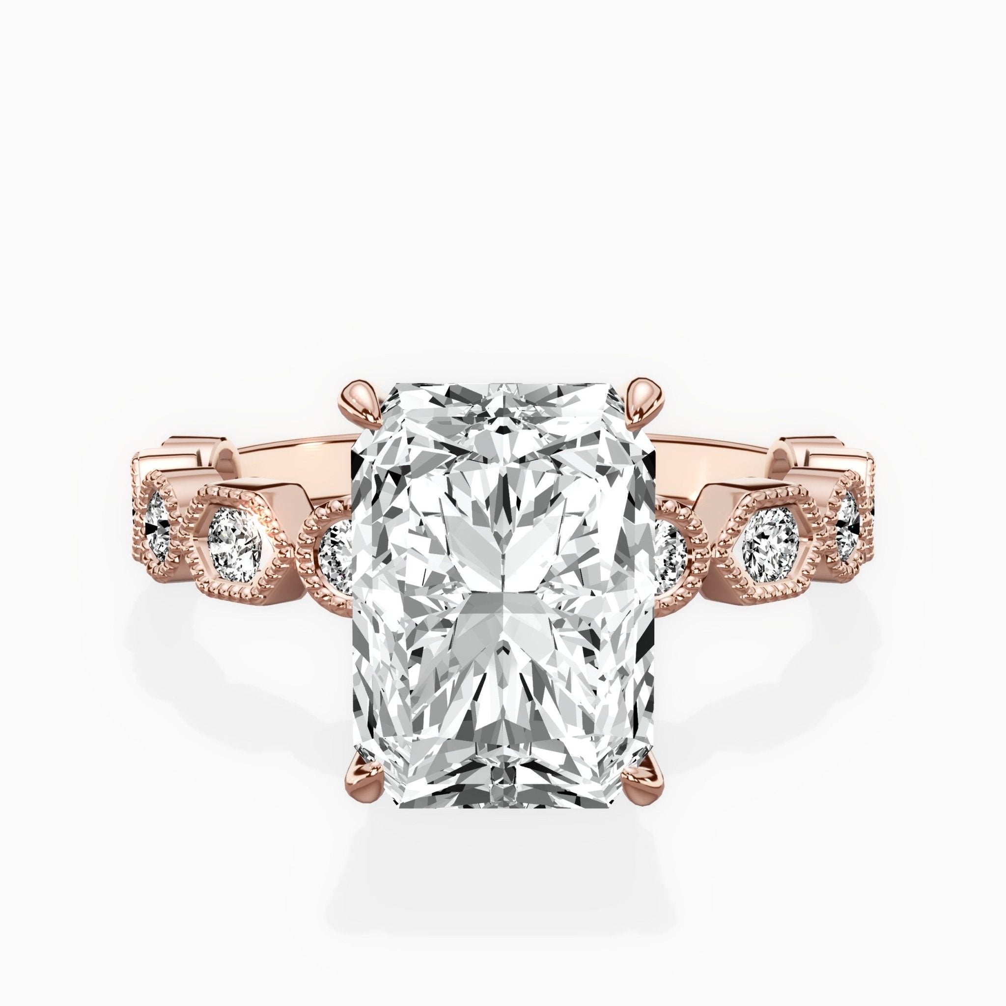 Devotion Vintage Style Engagement Ring - The Better Diamonds