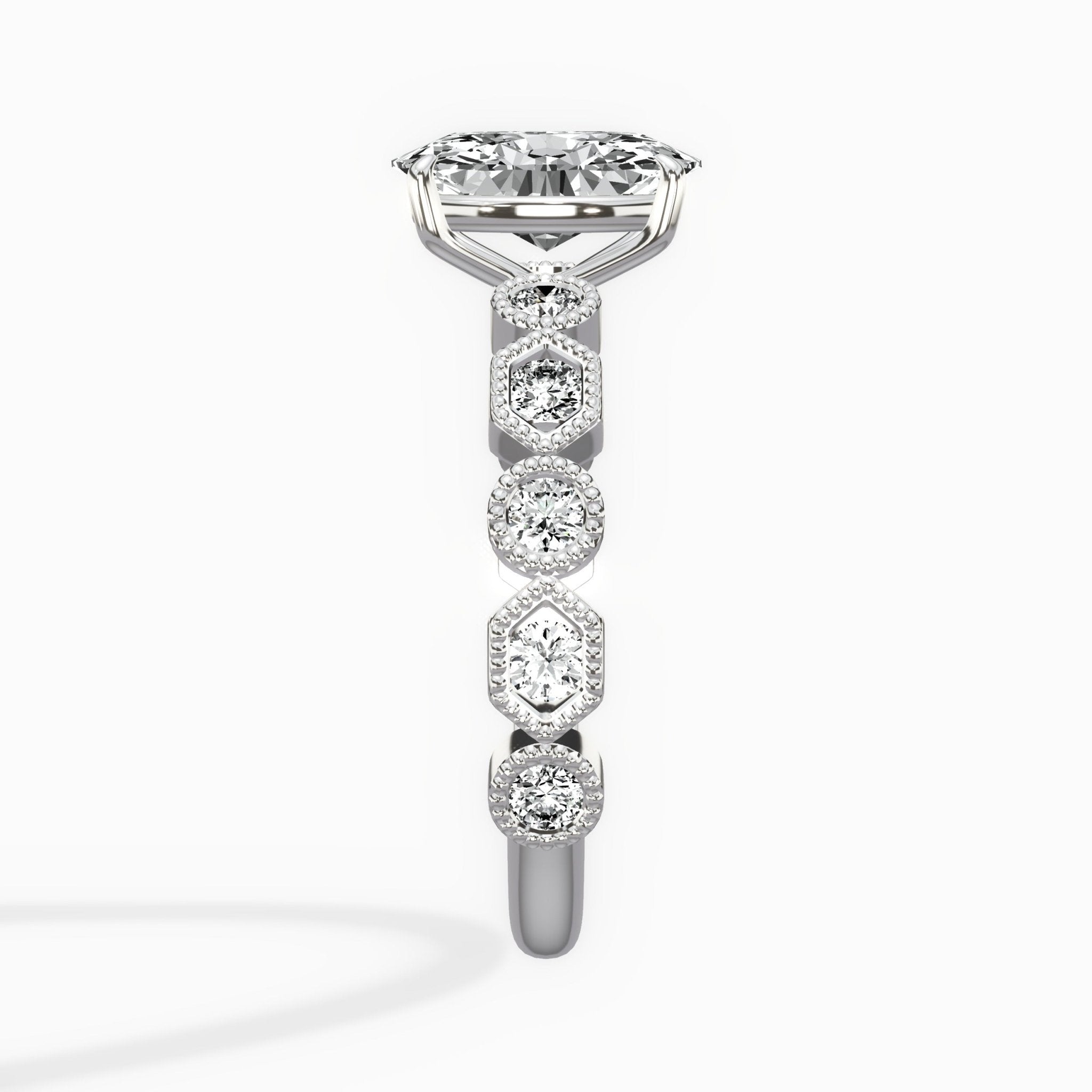 Devotion Vintage Style Engagement Ring - The Better Diamonds