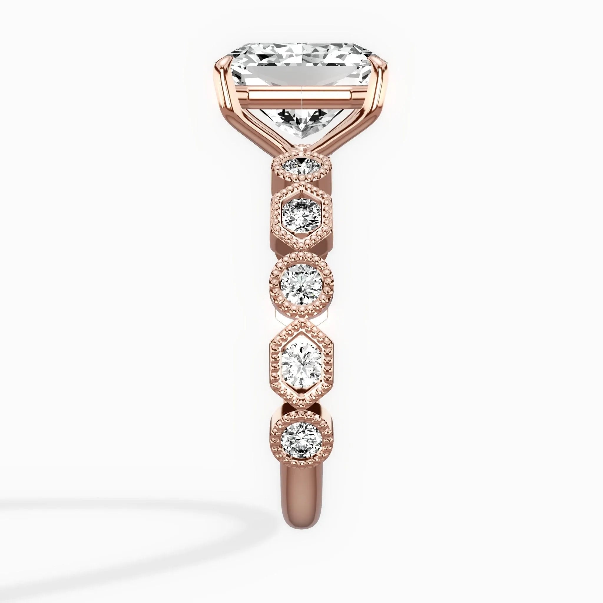 Devotion Vintage Style Engagement Ring - The Better Diamonds