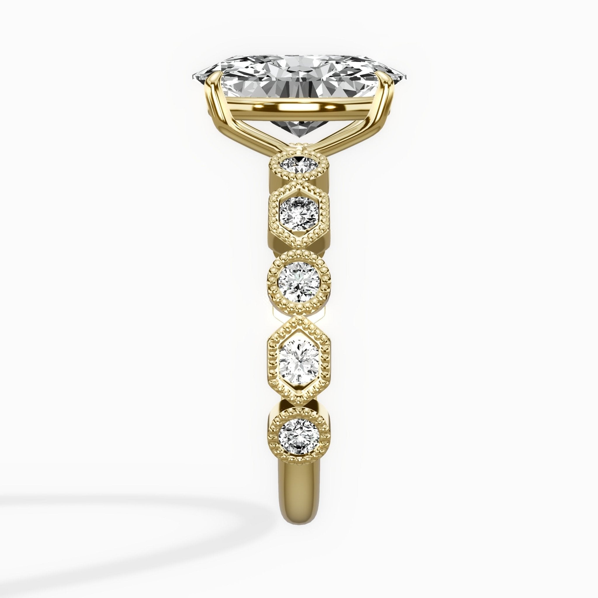 Devotion Vintage Style Engagement Ring - The Better Diamonds