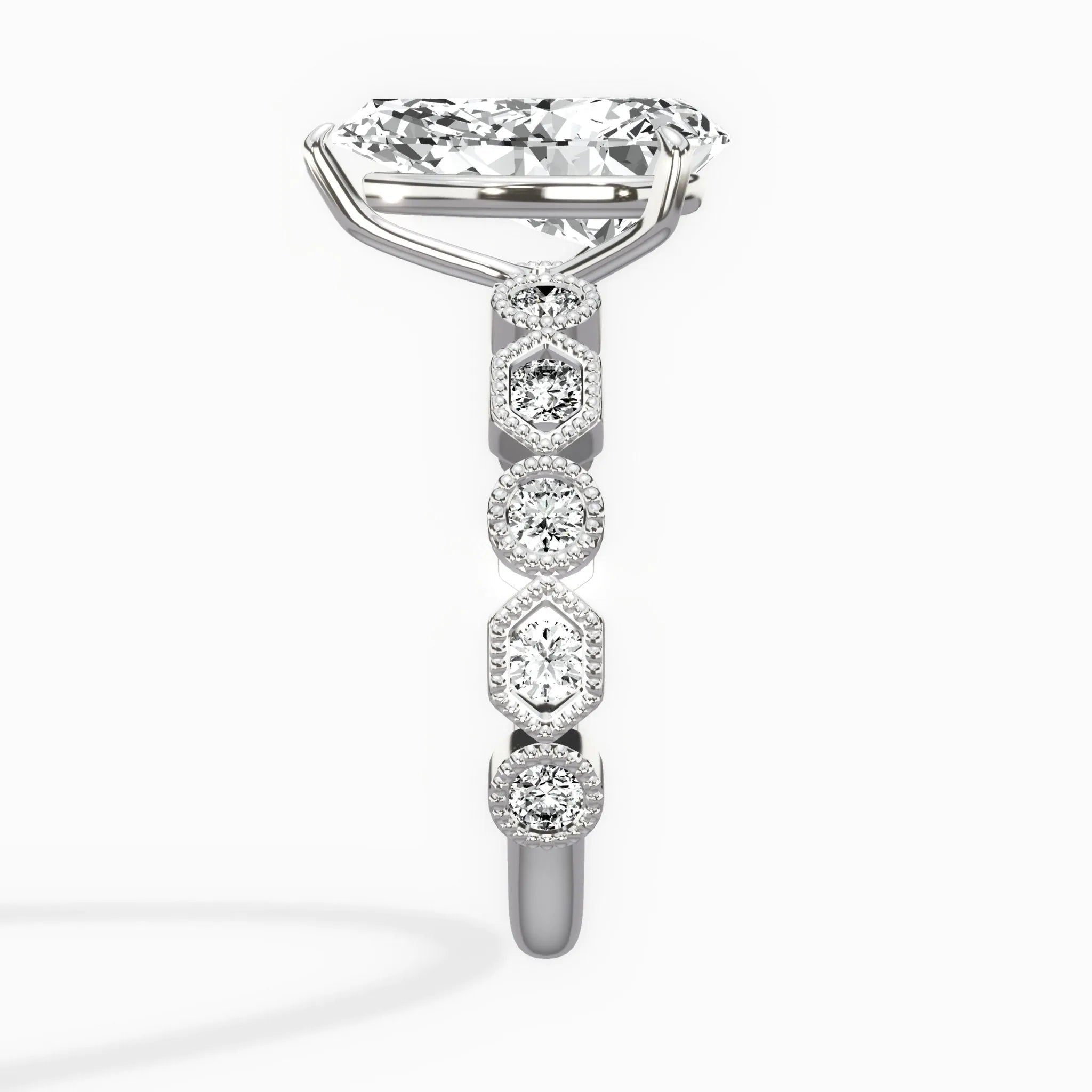 Devotion Vintage Style Engagement Ring - The Better Diamonds