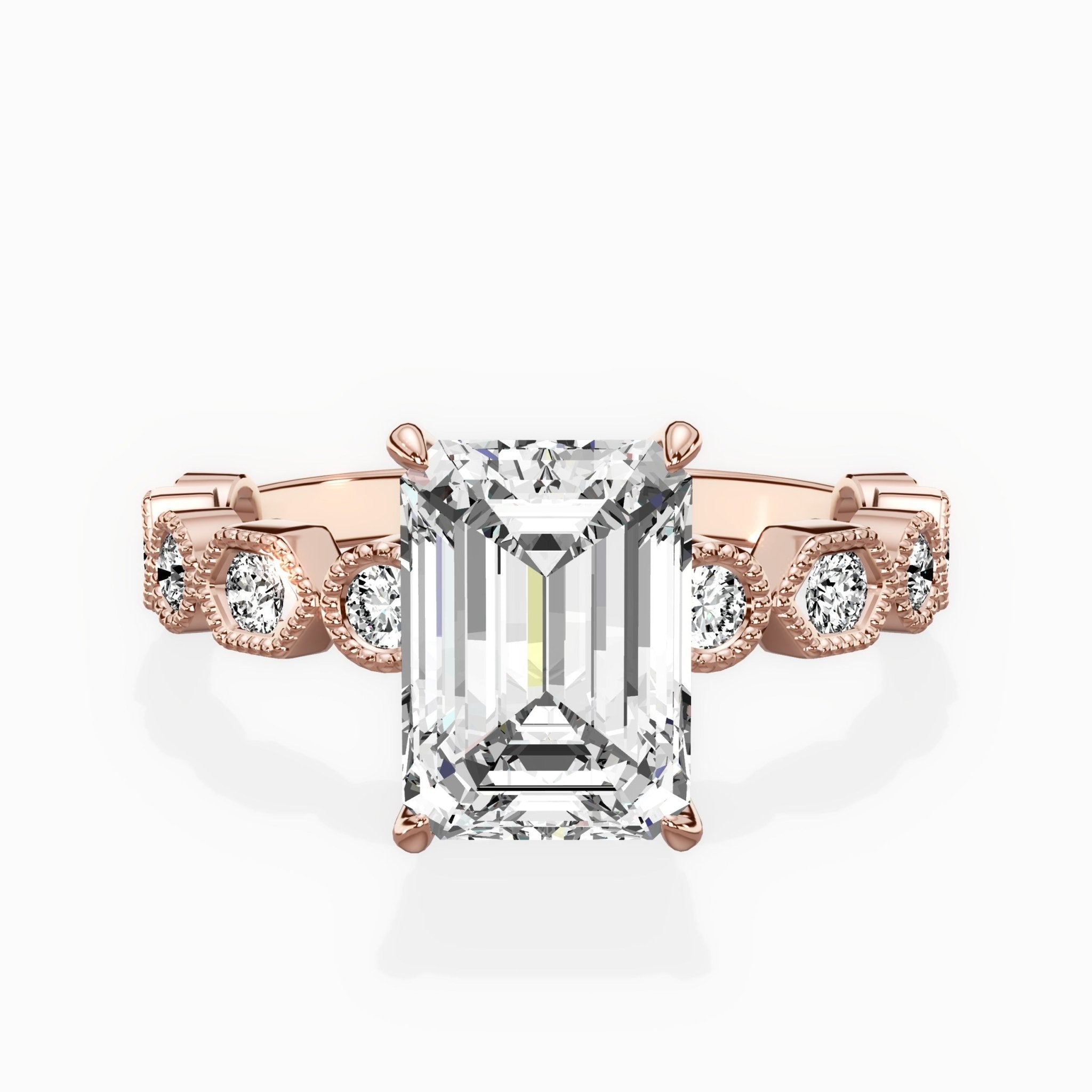 Devotion Vintage Style Engagement Ring - The Better Diamonds