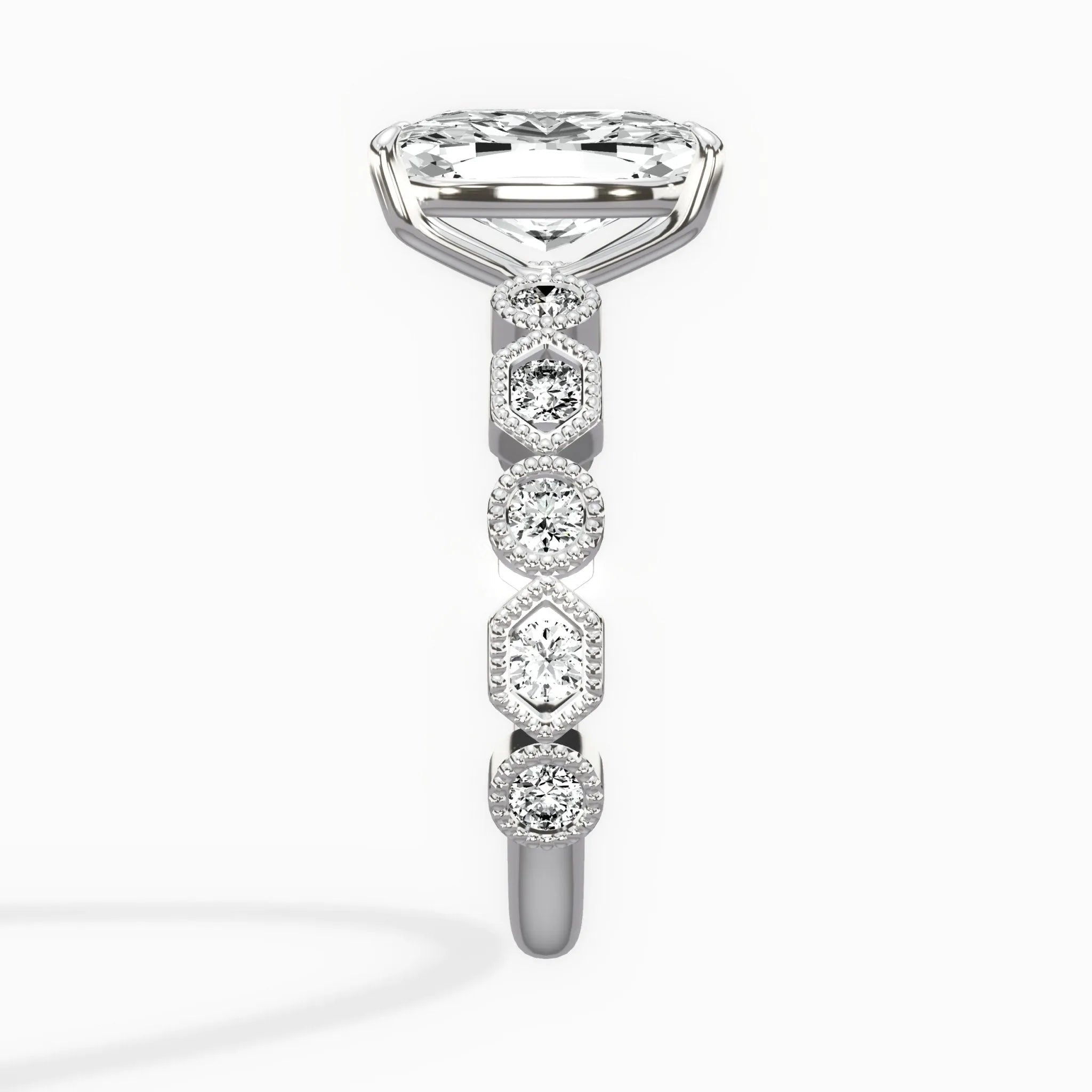Devotion Vintage Style Engagement Ring - The Better Diamonds