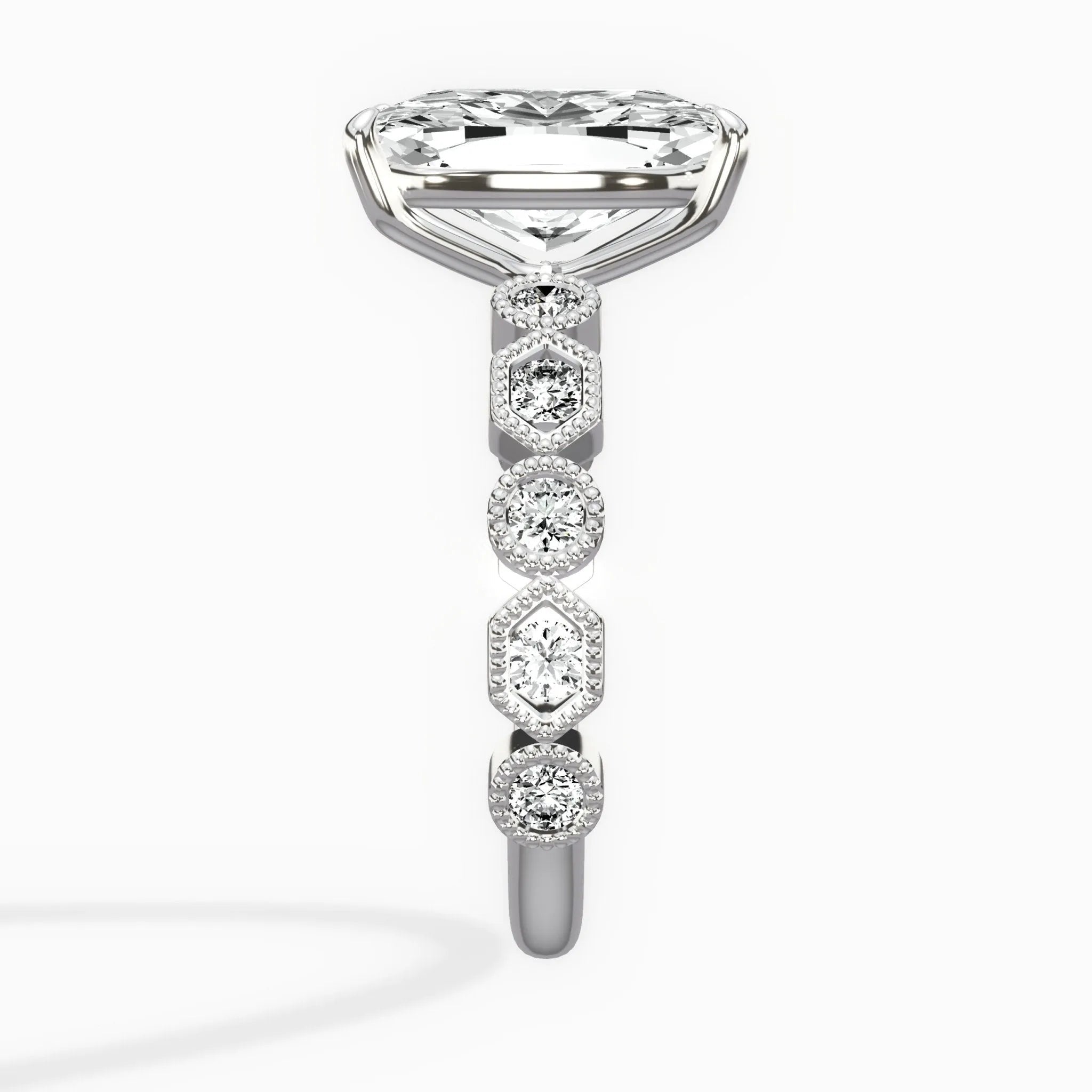 Devotion Vintage Style Engagement Ring - The Better Diamonds