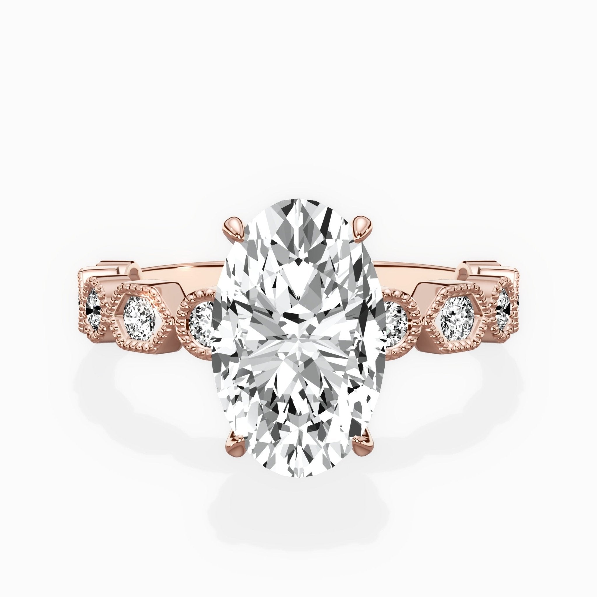 Devotion Vintage Style Engagement Ring - The Better Diamonds