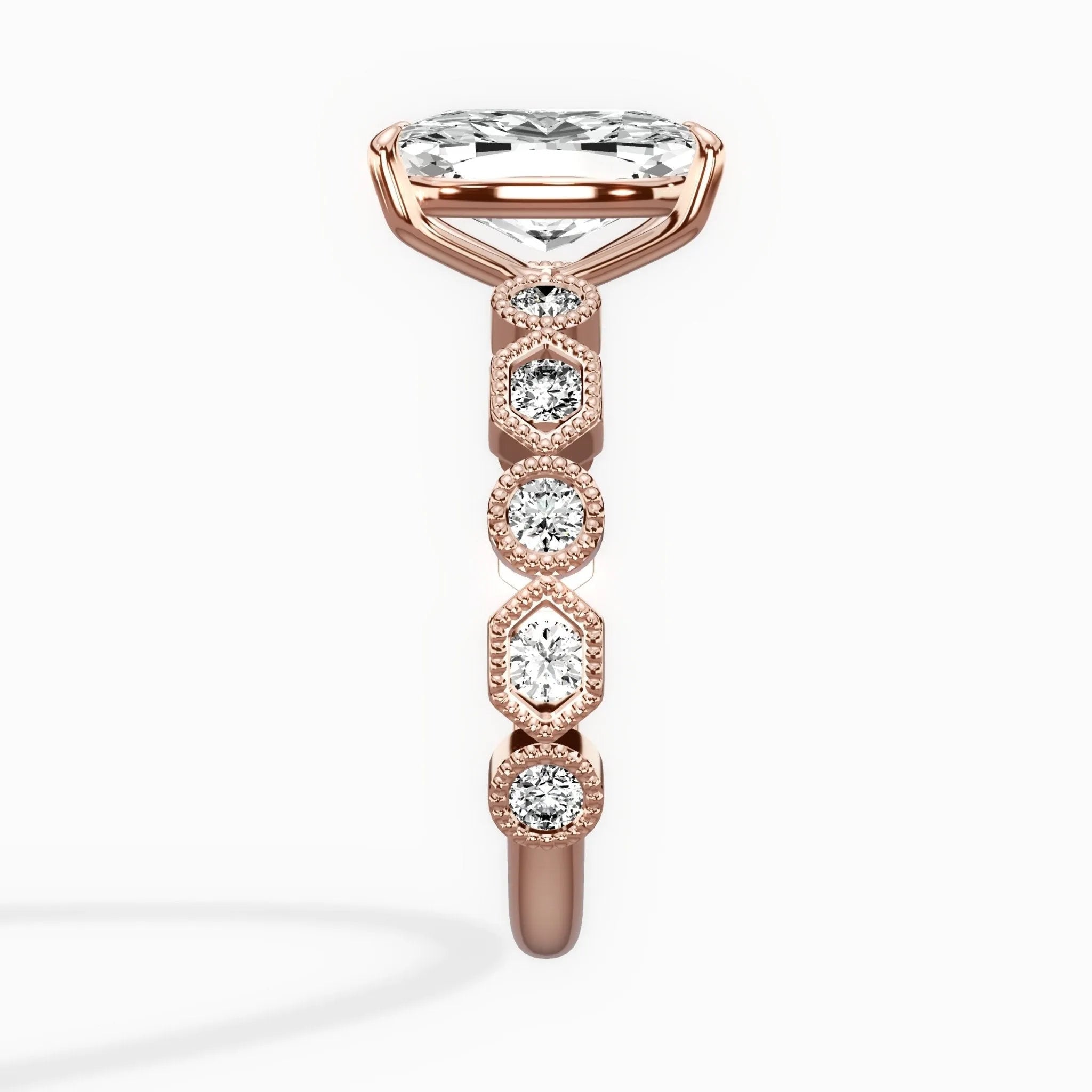 Devotion Vintage Style Engagement Ring - The Better Diamonds
