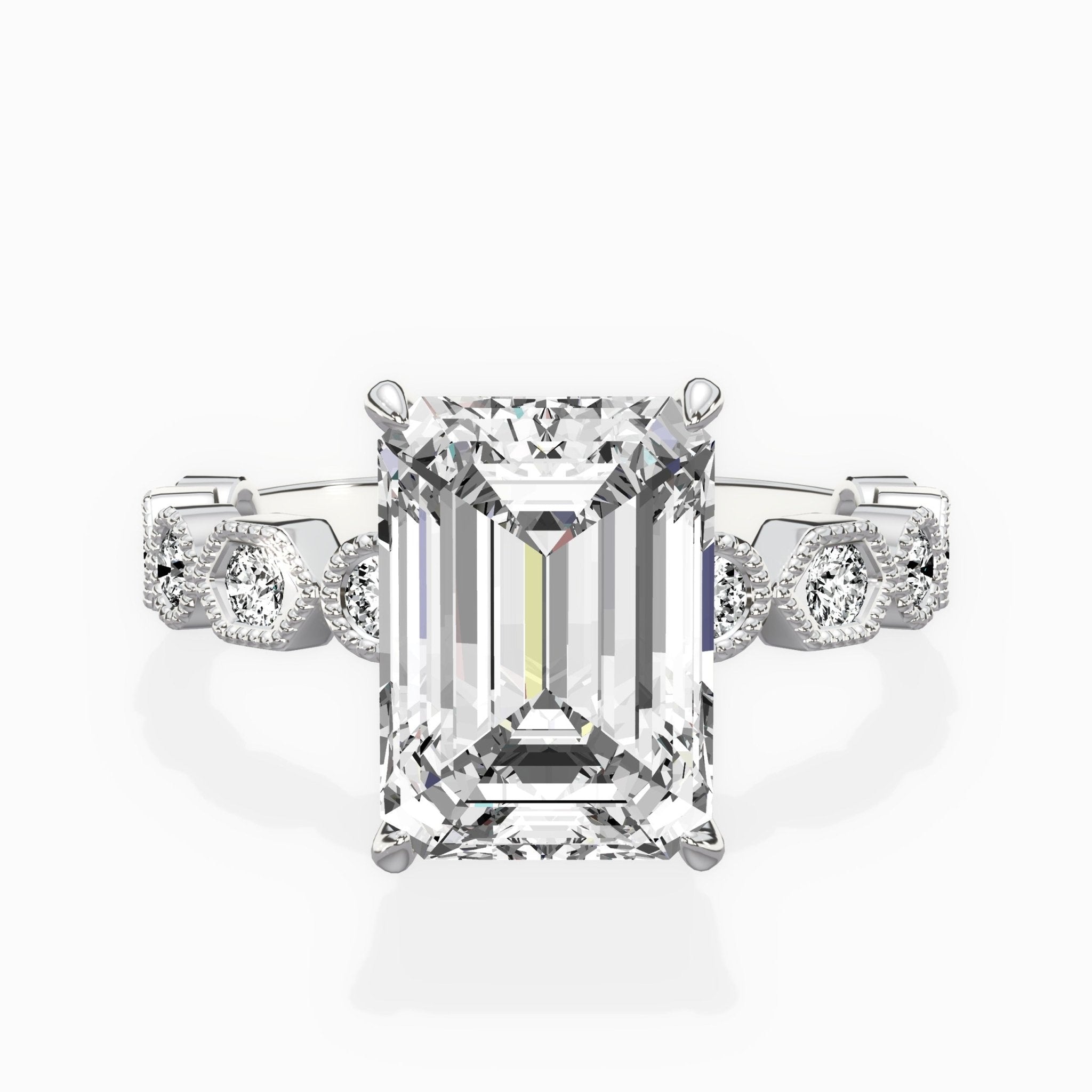 Devotion Vintage Style Engagement Ring - The Better Diamonds