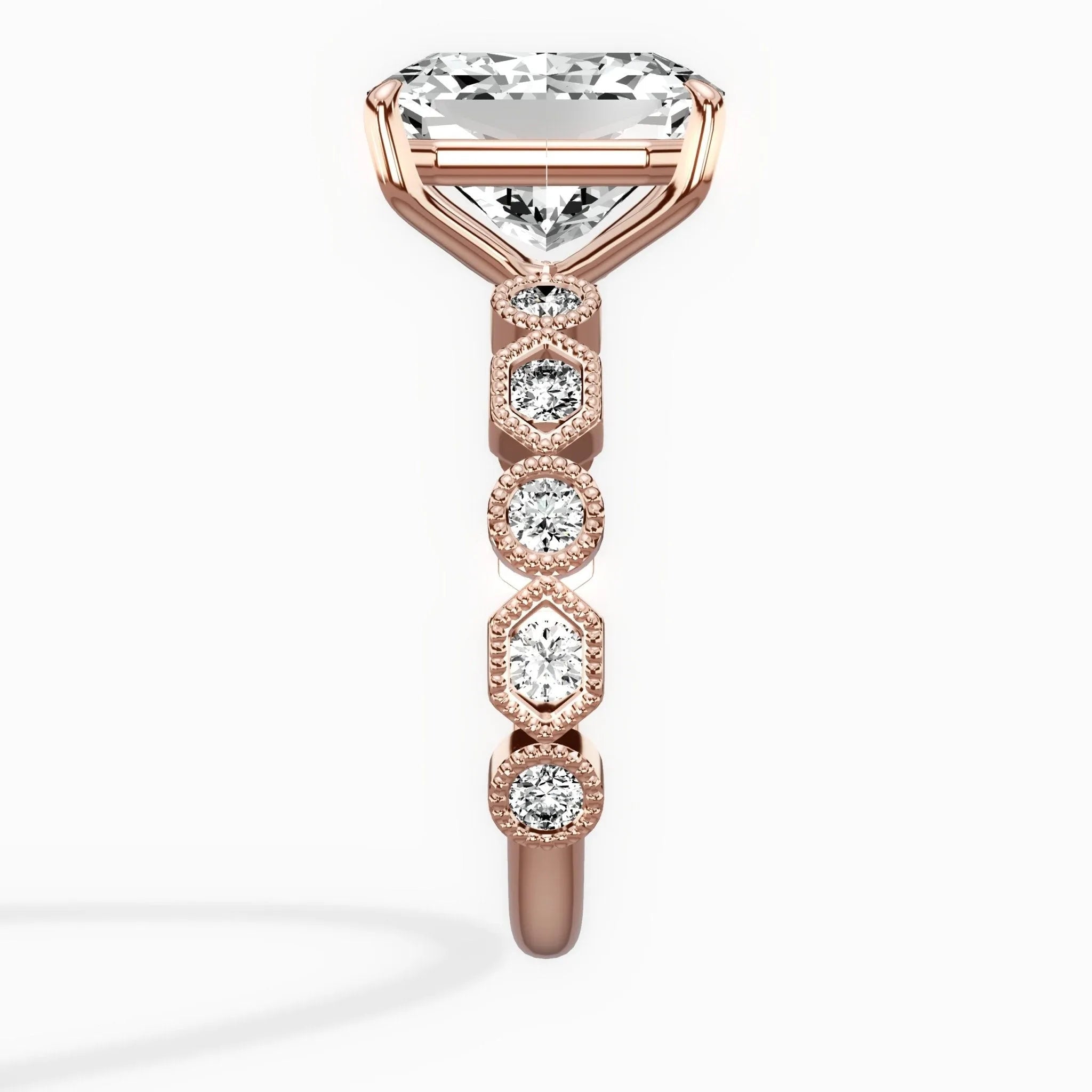 Devotion Vintage Style Engagement Ring - The Better Diamonds