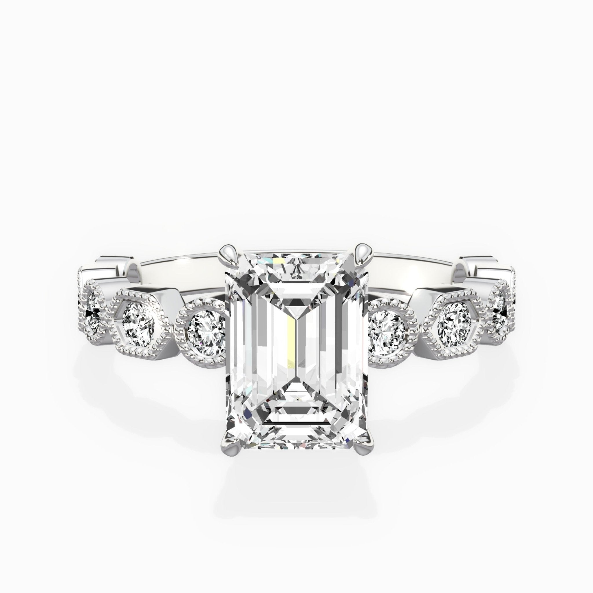 Devotion Vintage Style Engagement Ring - The Better Diamonds