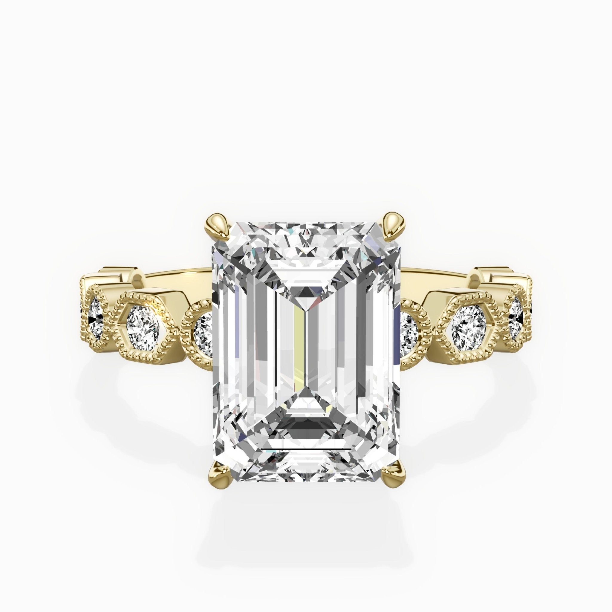 Devotion Vintage Style Engagement Ring - The Better Diamonds