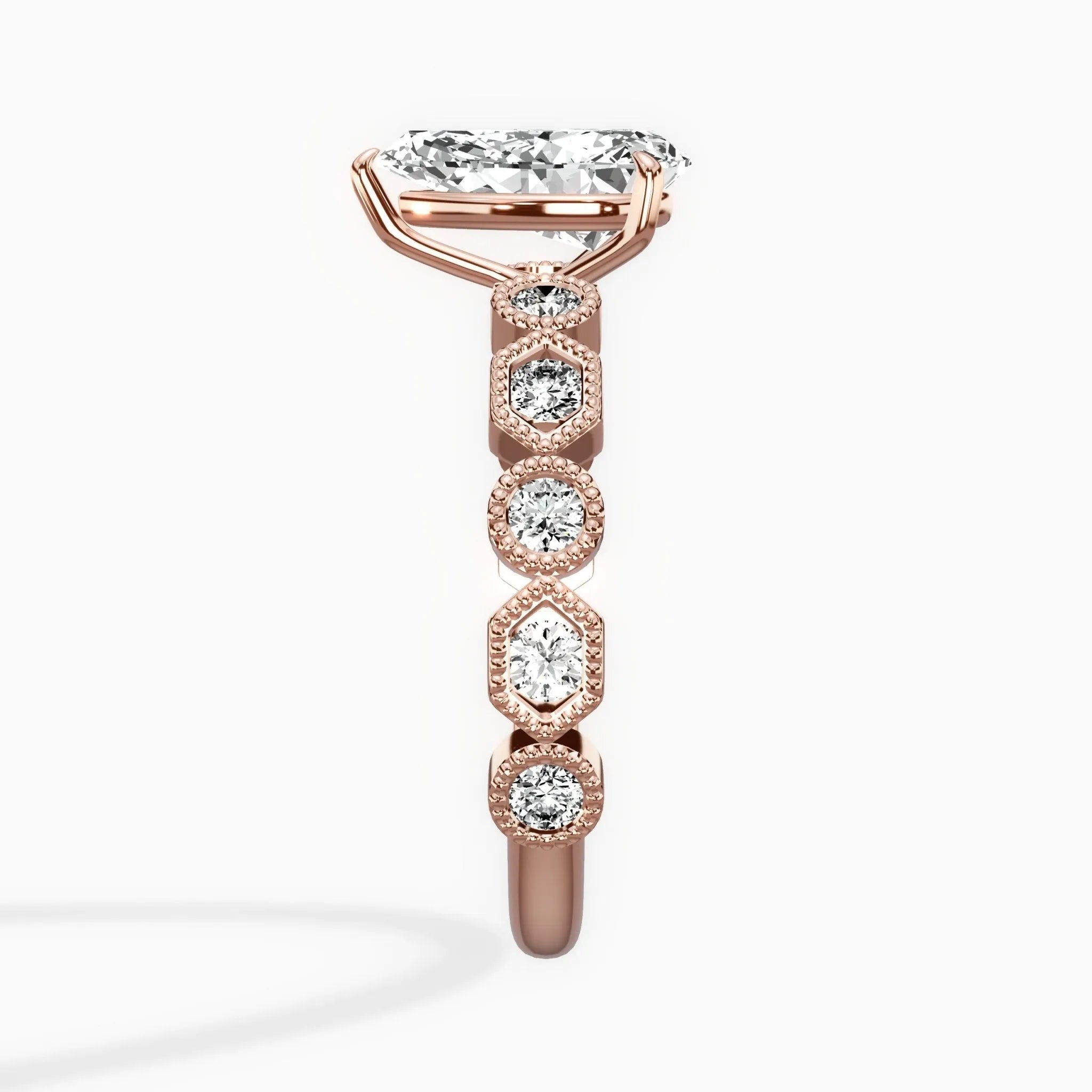 Devotion Vintage Style Engagement Ring - The Better Diamonds