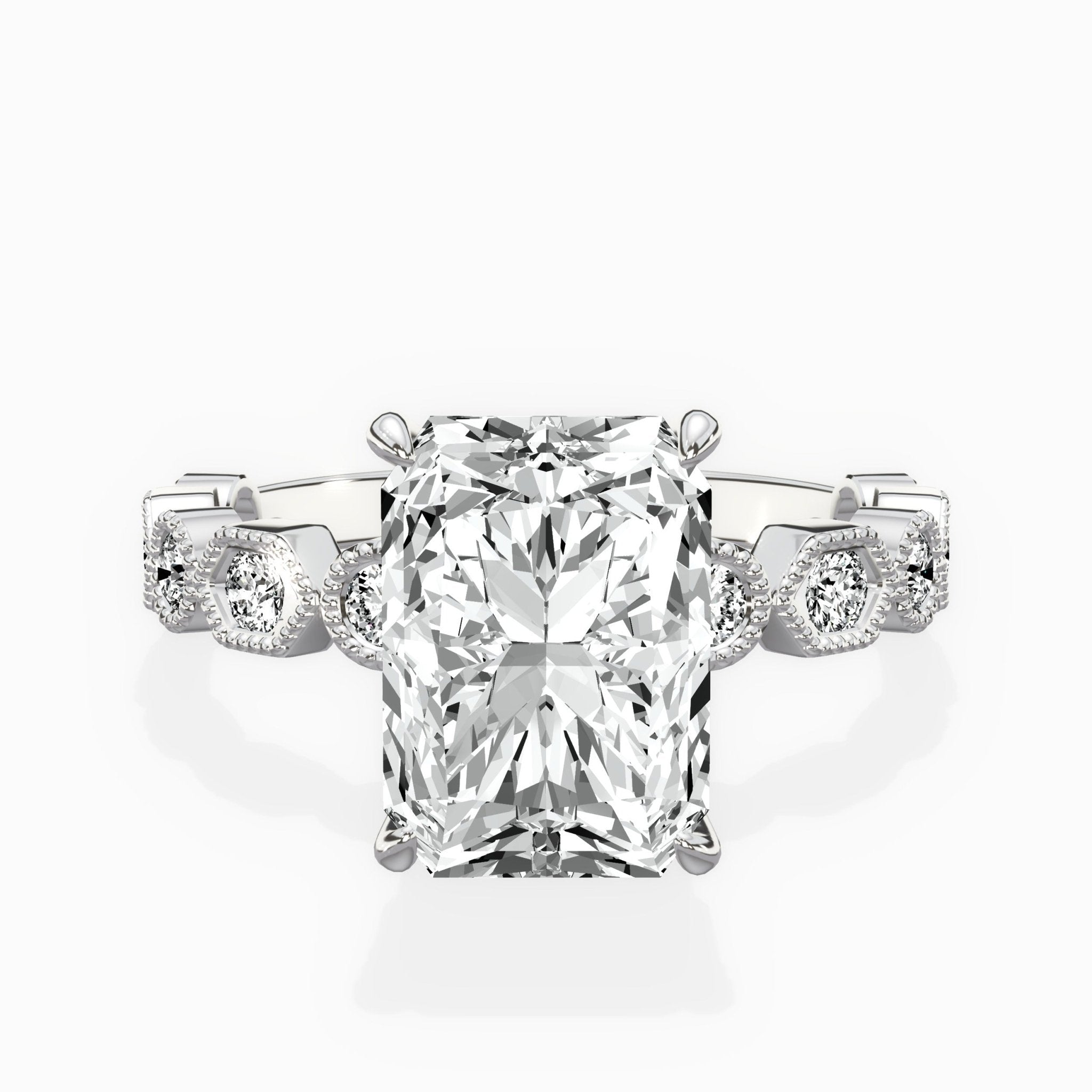Devotion Vintage Style Engagement Ring - The Better Diamonds