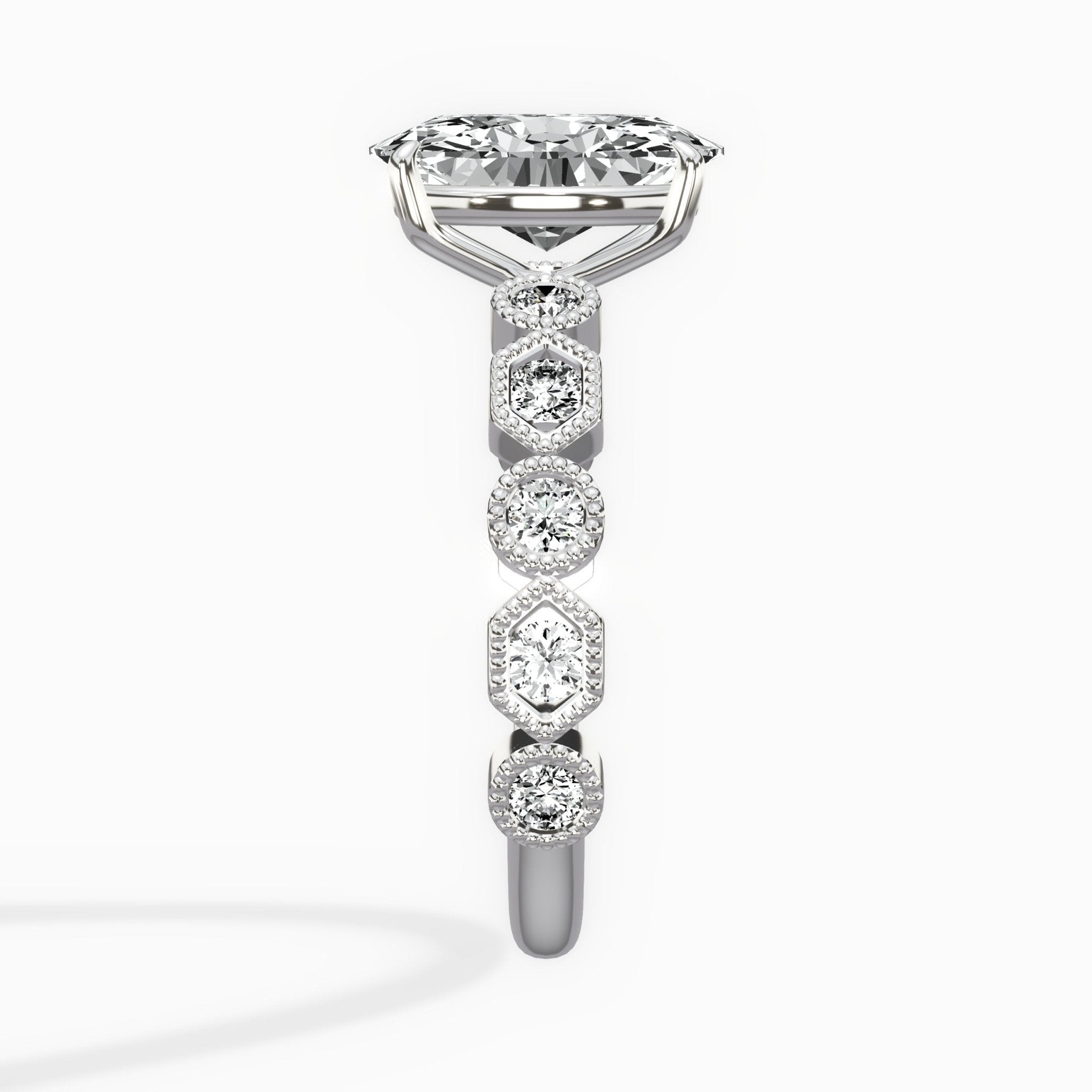 Devotion Vintage Style Engagement Ring - The Better Diamonds