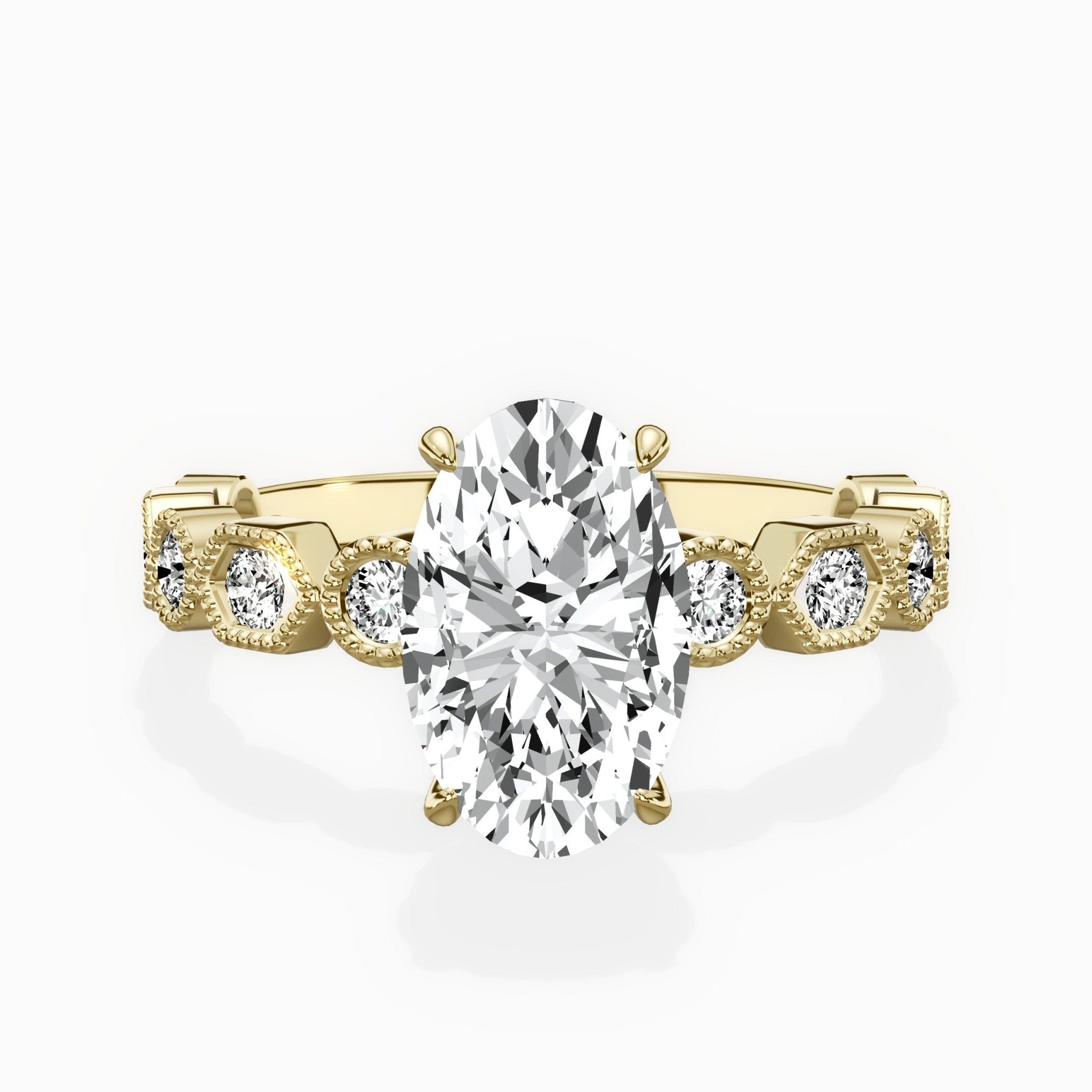 Devotion Vintage Style Engagement Ring - The Better Diamonds