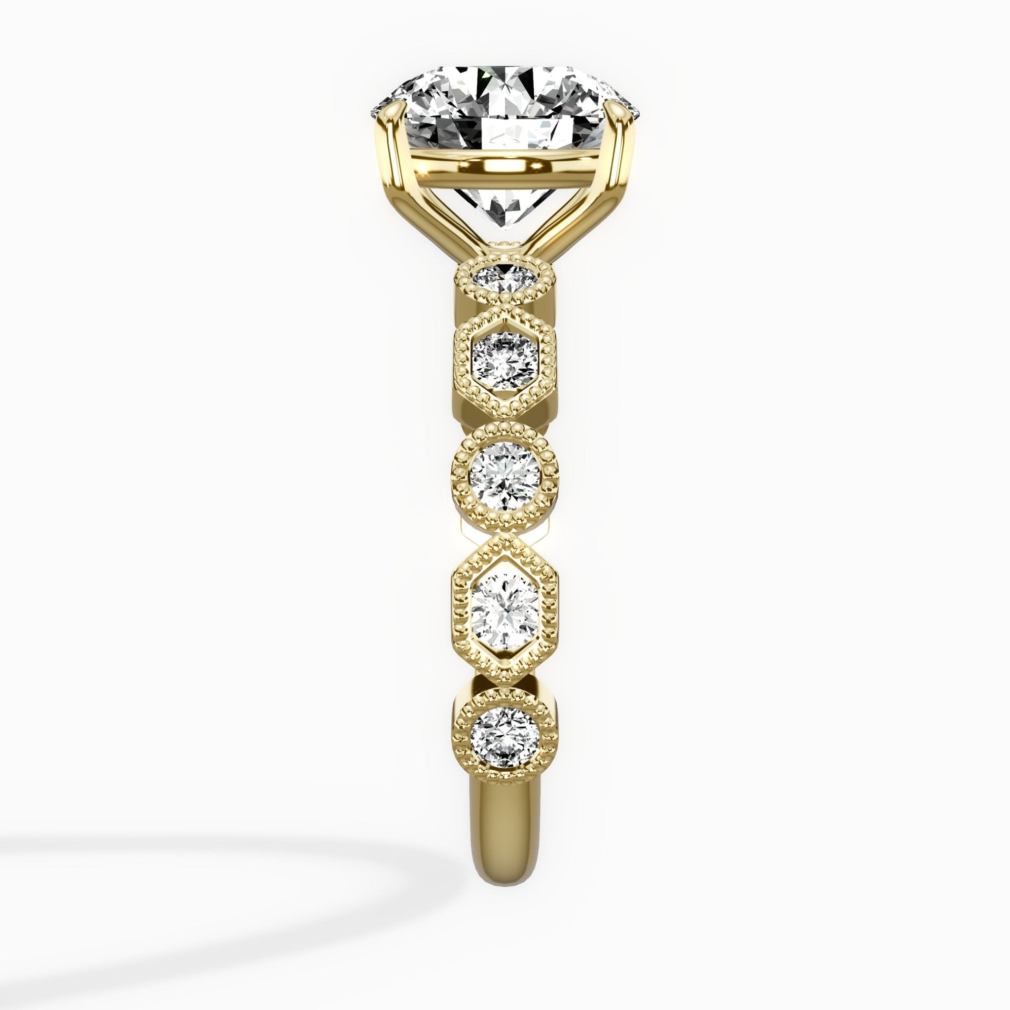 Devotion Vintage Style Engagement Ring - The Better Diamonds