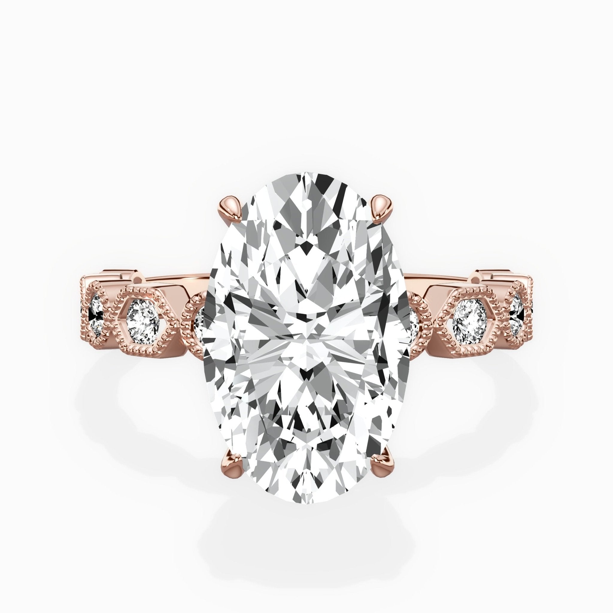 Devotion Vintage Style Engagement Ring - The Better Diamonds