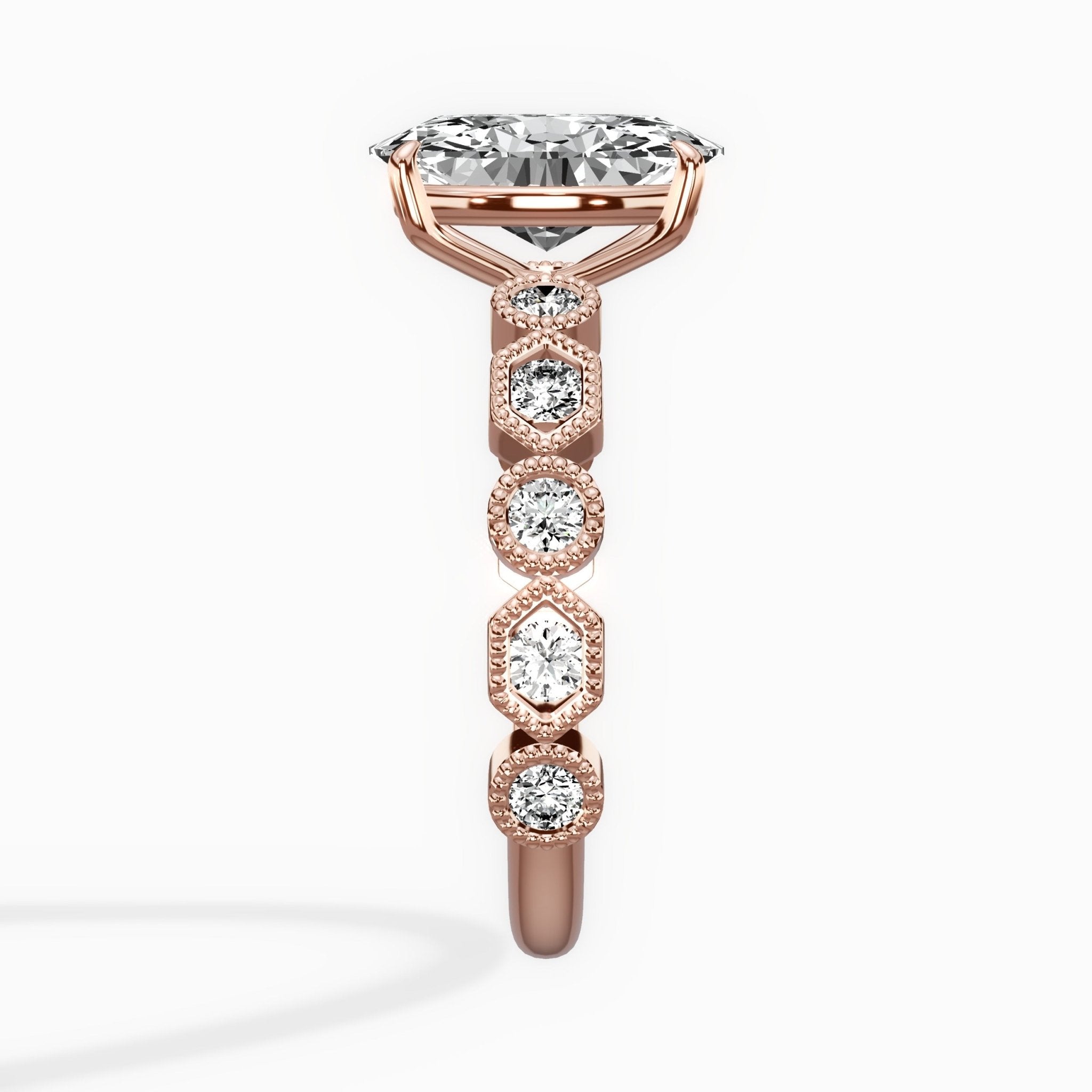 Devotion Vintage Style Engagement Ring - The Better Diamonds