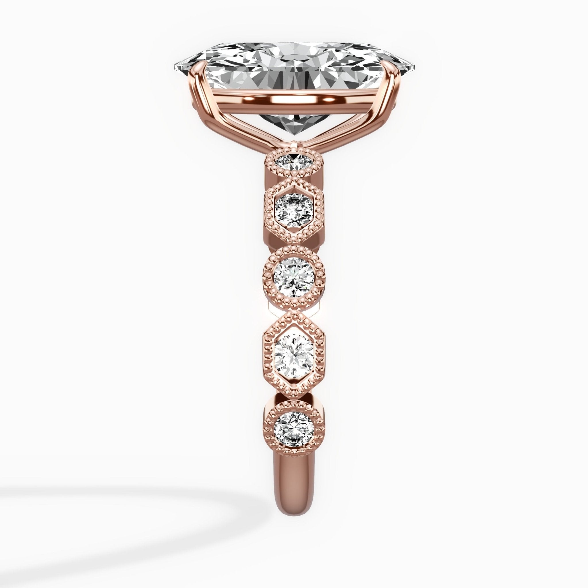 Devotion Vintage Style Engagement Ring - The Better Diamonds