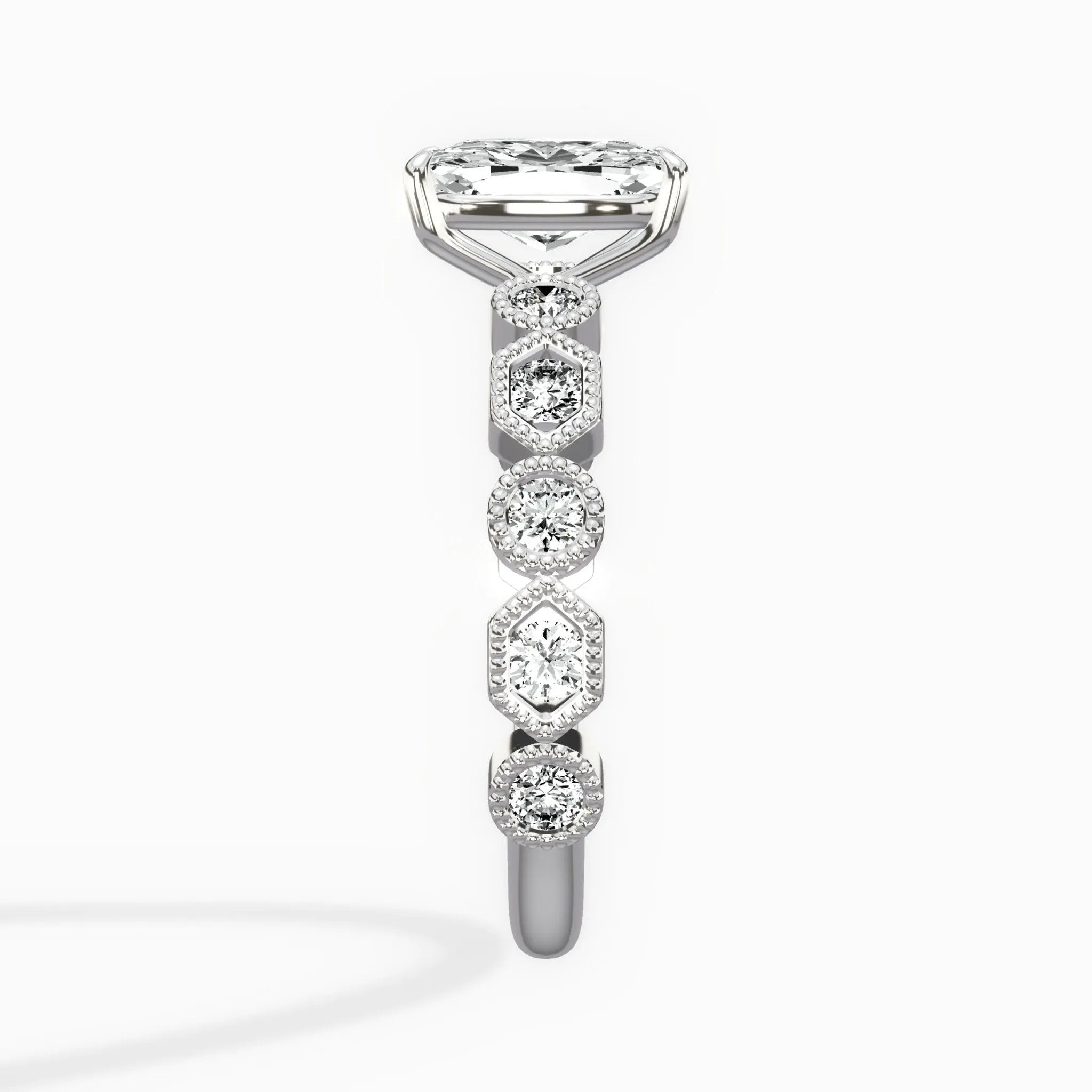 Devotion Vintage Style Engagement Ring - The Better Diamonds