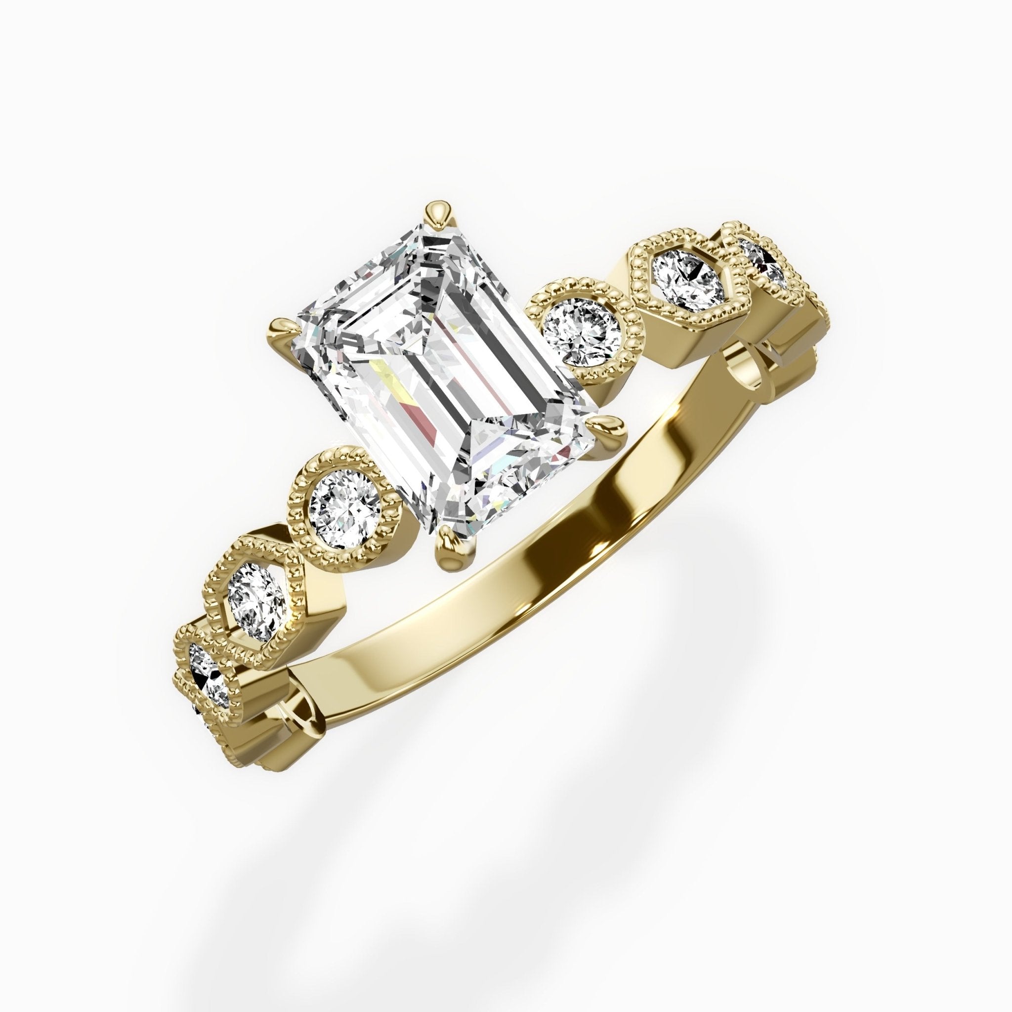 Devotion Vintage Style Engagement Ring - The Better Diamonds