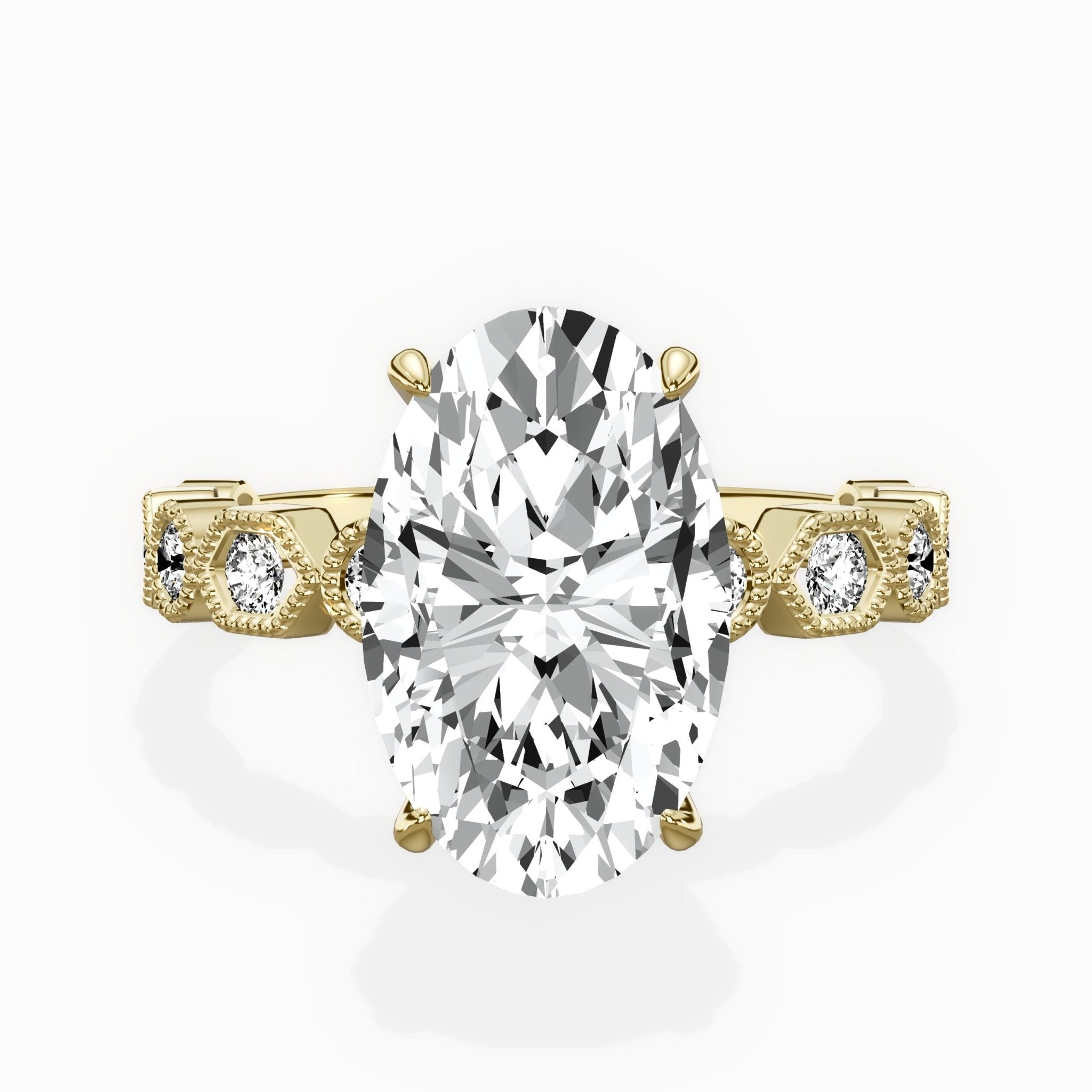 Devotion Vintage Style Engagement Ring - The Better Diamonds