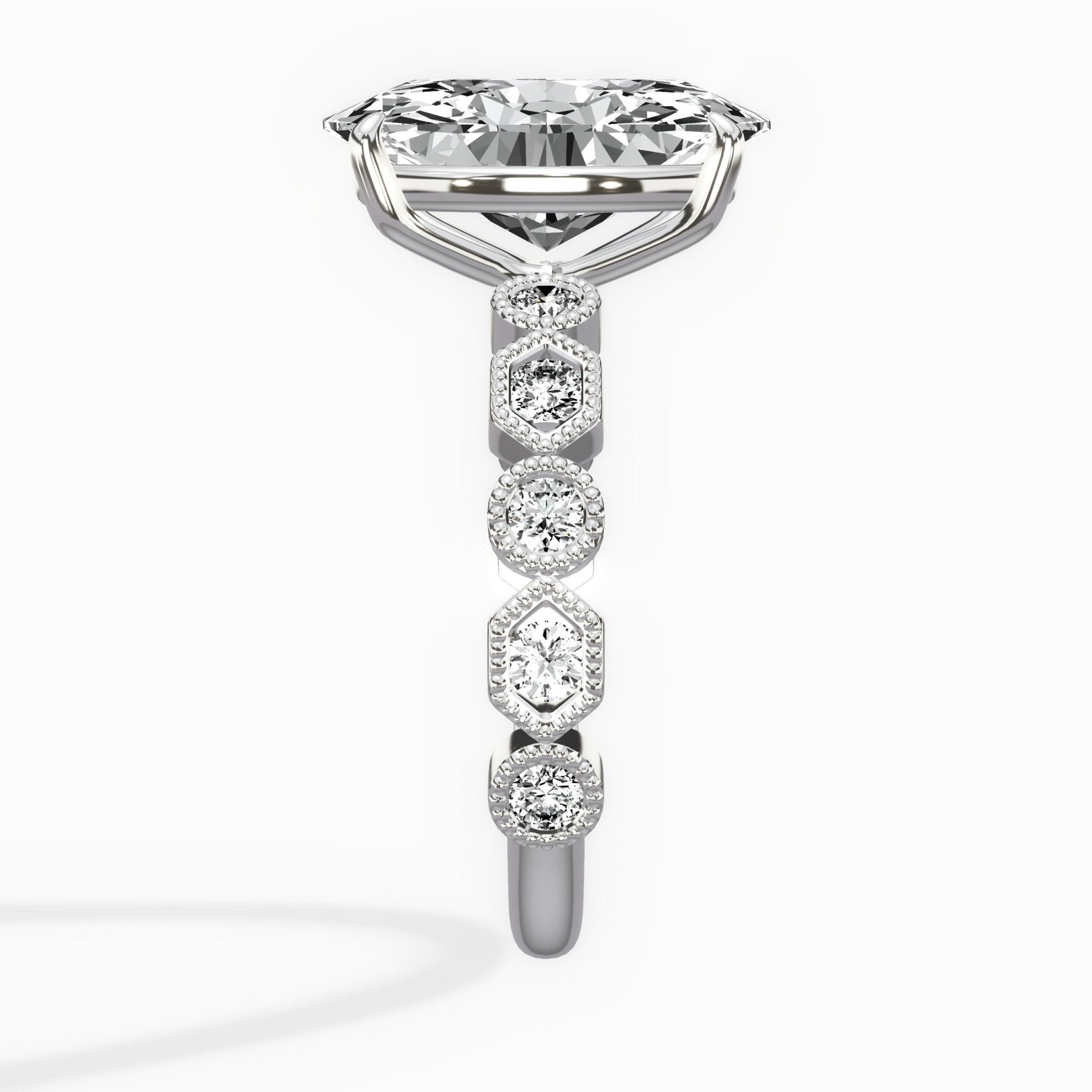 Devotion Vintage Style Engagement Ring - The Better Diamonds