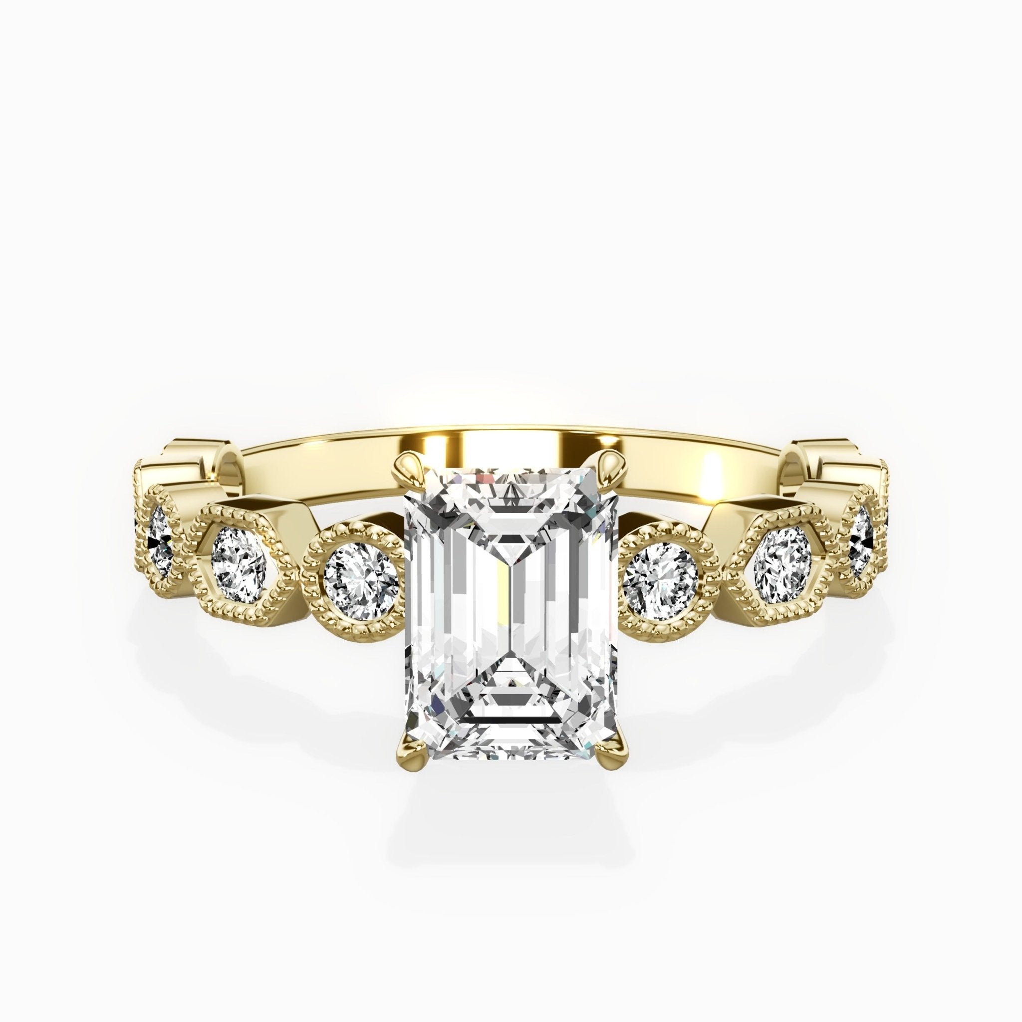 Devotion Vintage Style Engagement Ring - The Better Diamonds
