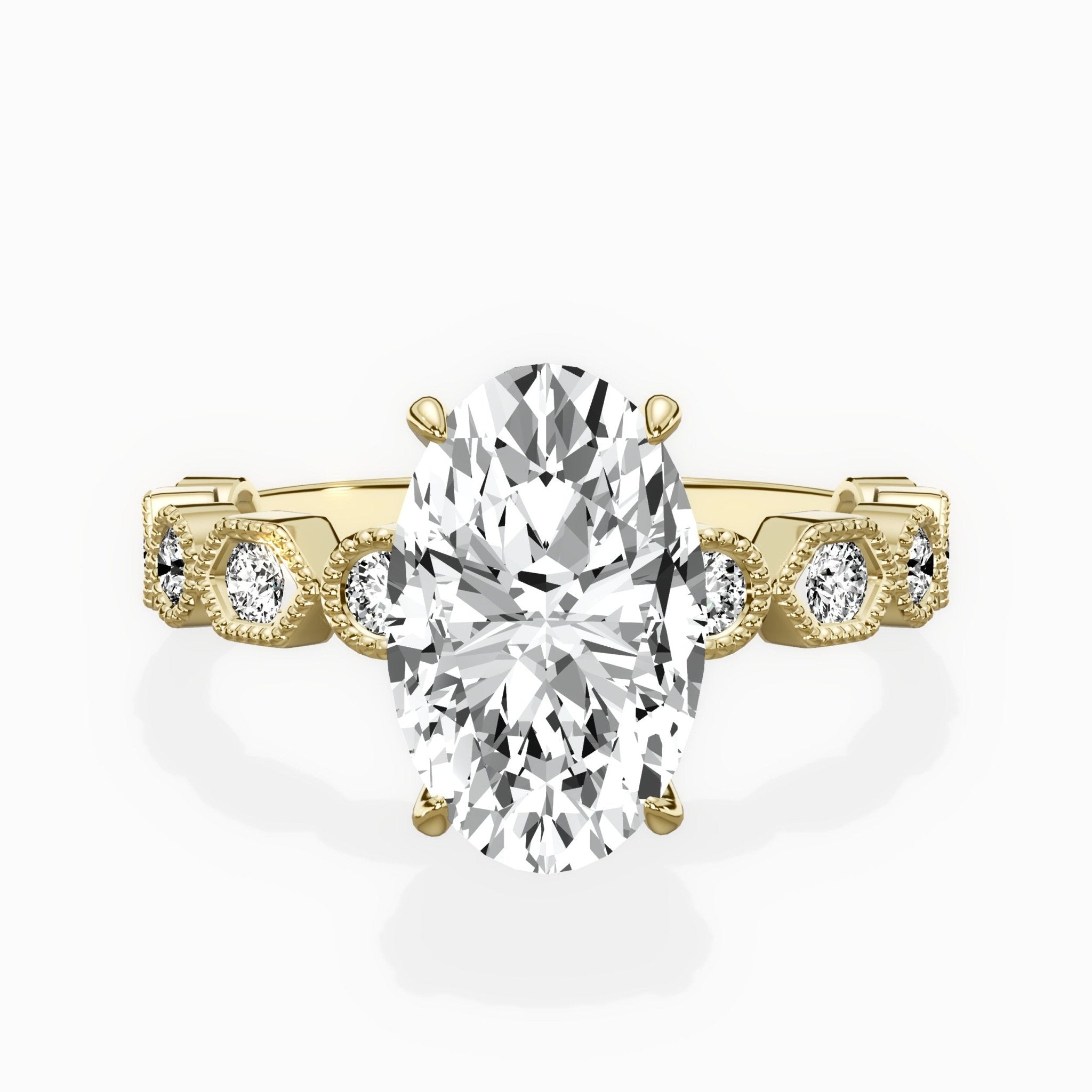 Devotion Vintage Style Engagement Ring - The Better Diamonds