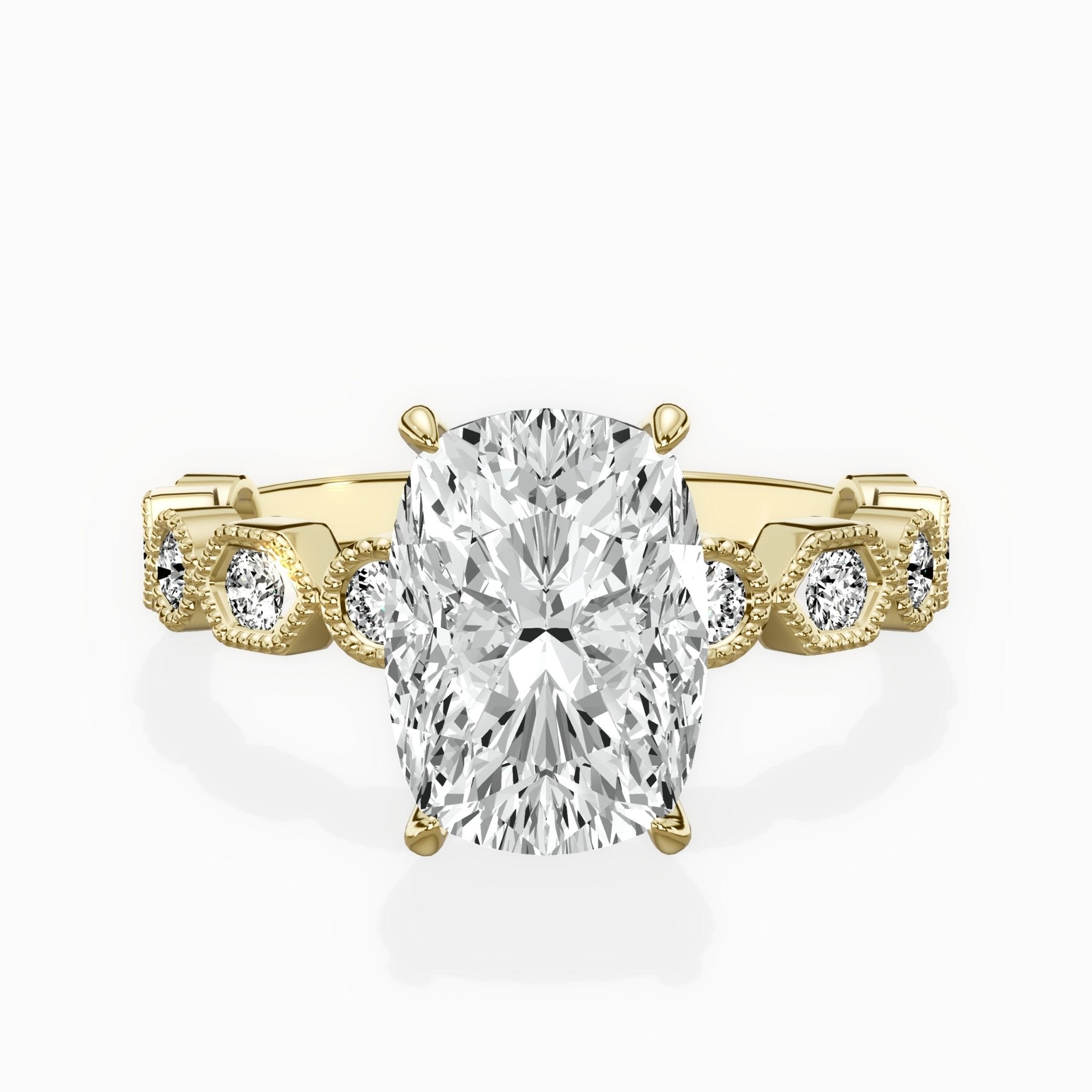 Devotion Vintage Style Engagement Ring - The Better Diamonds
